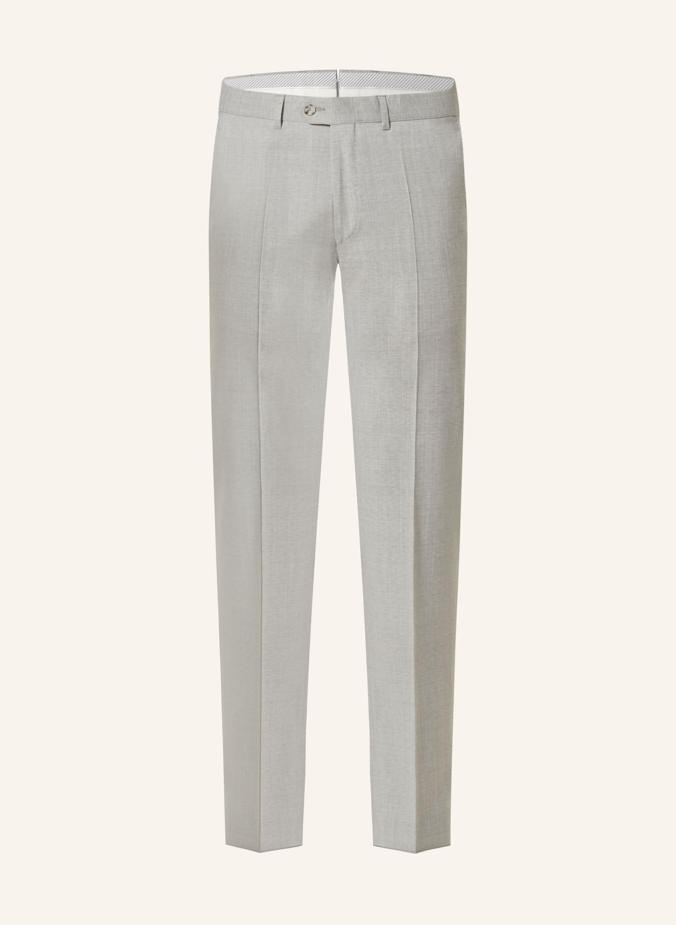 EDUARD DRESSLER Suit trousers shaped fit, Color: 013 HELLGRAU (Image 1)