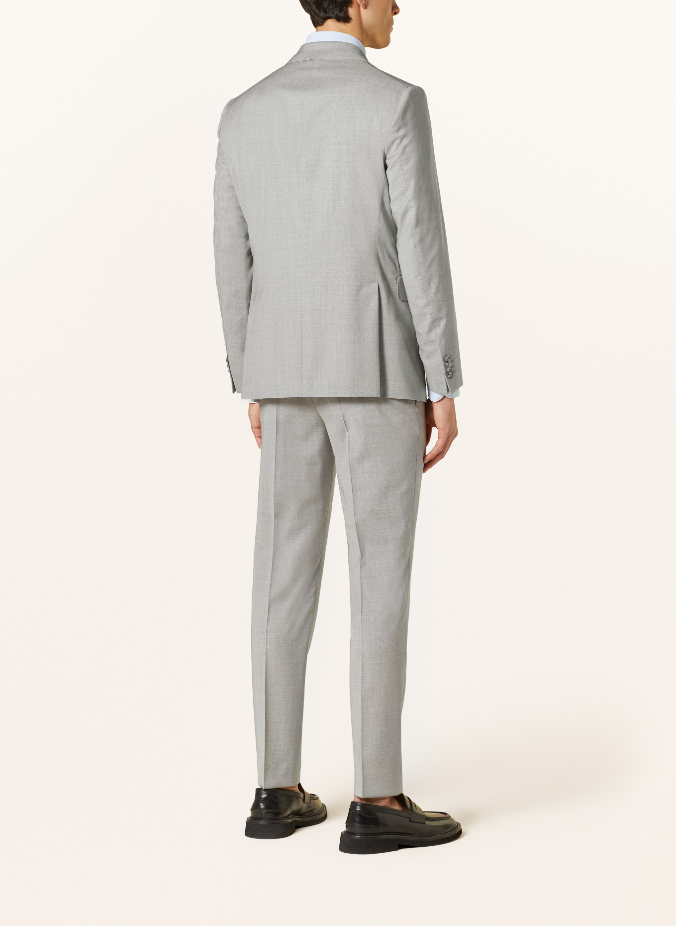 EDUARD DRESSLER Suit jacket shaped fit, Color: 013 HELLGRAU (Image 3)