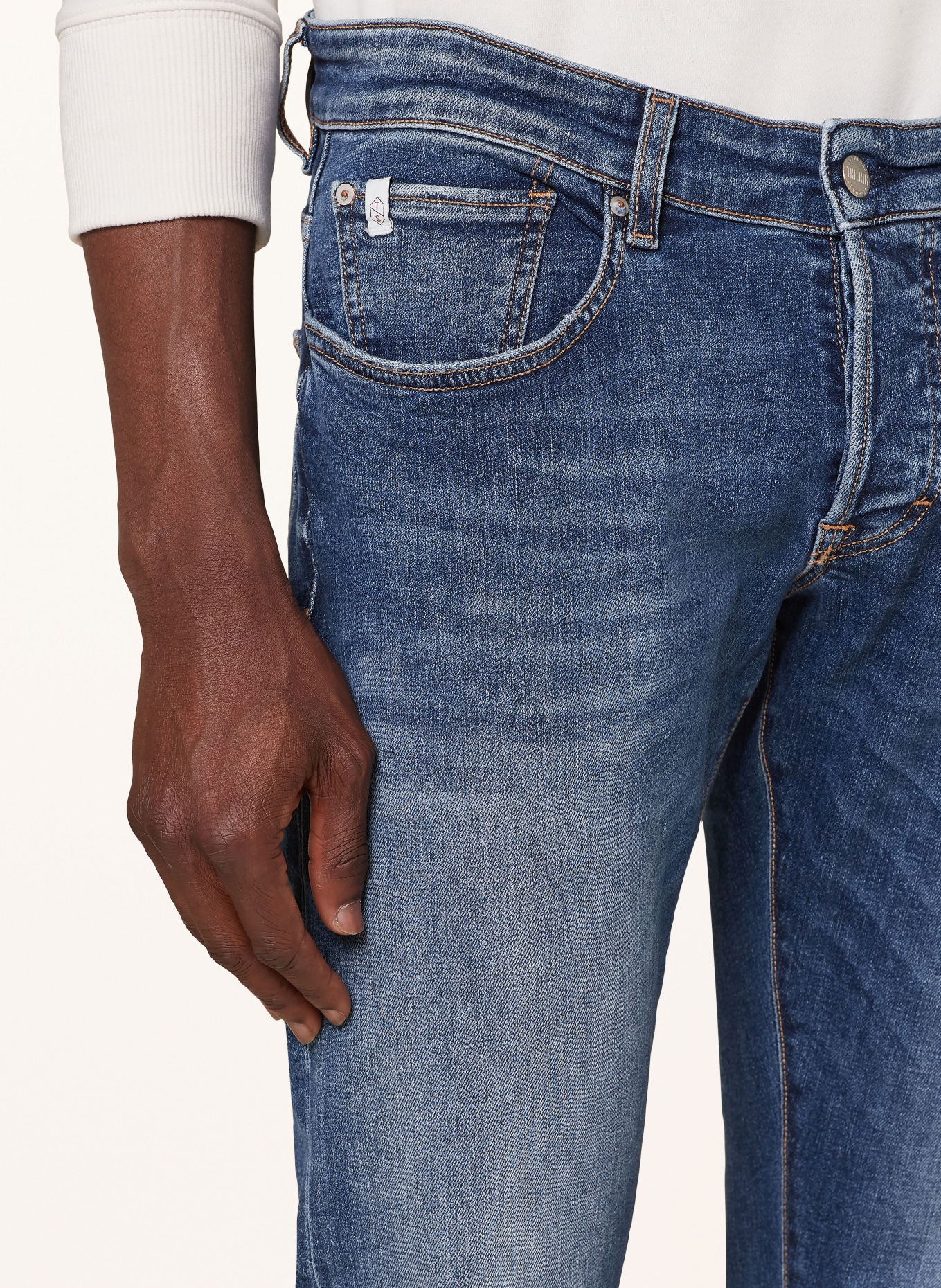 THE.NIM STANDARD Jeans DYLAN slim fit, Color: W432-MDM MEDIUM (Image 5)