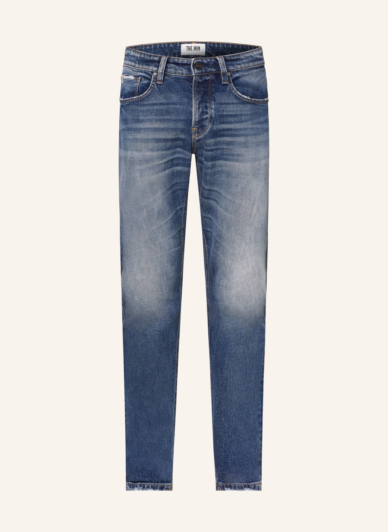 THE.NIM STANDARD Jeans MORRISON Tapered Slim Fit, Farbe: W762-MDB MEDIUM DARK BLUE (Bild 1)