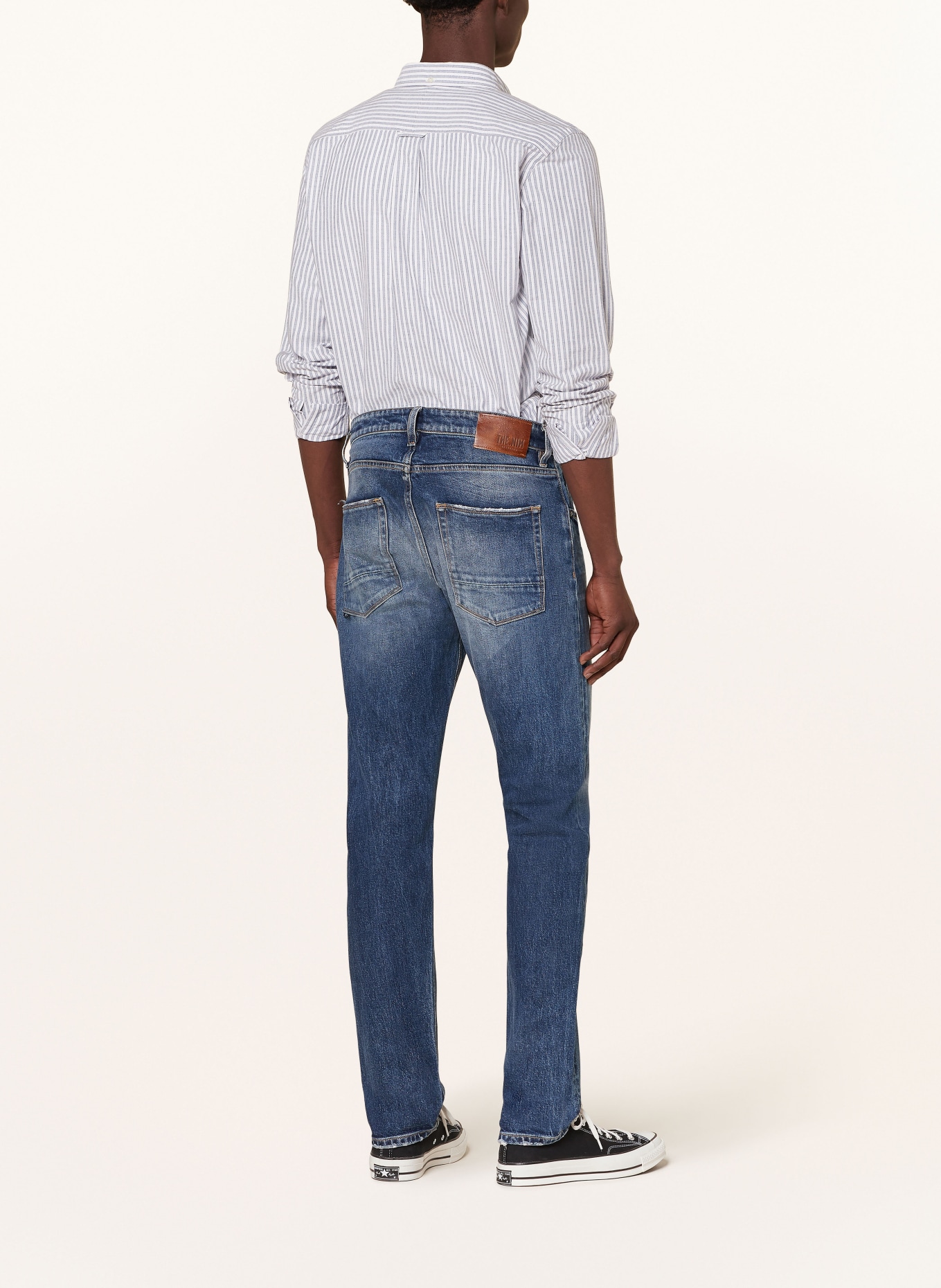 THE.NIM STANDARD Jeans MORRISON Tapered Slim Fit, Farbe: W762-MDB MEDIUM DARK BLUE (Bild 3)
