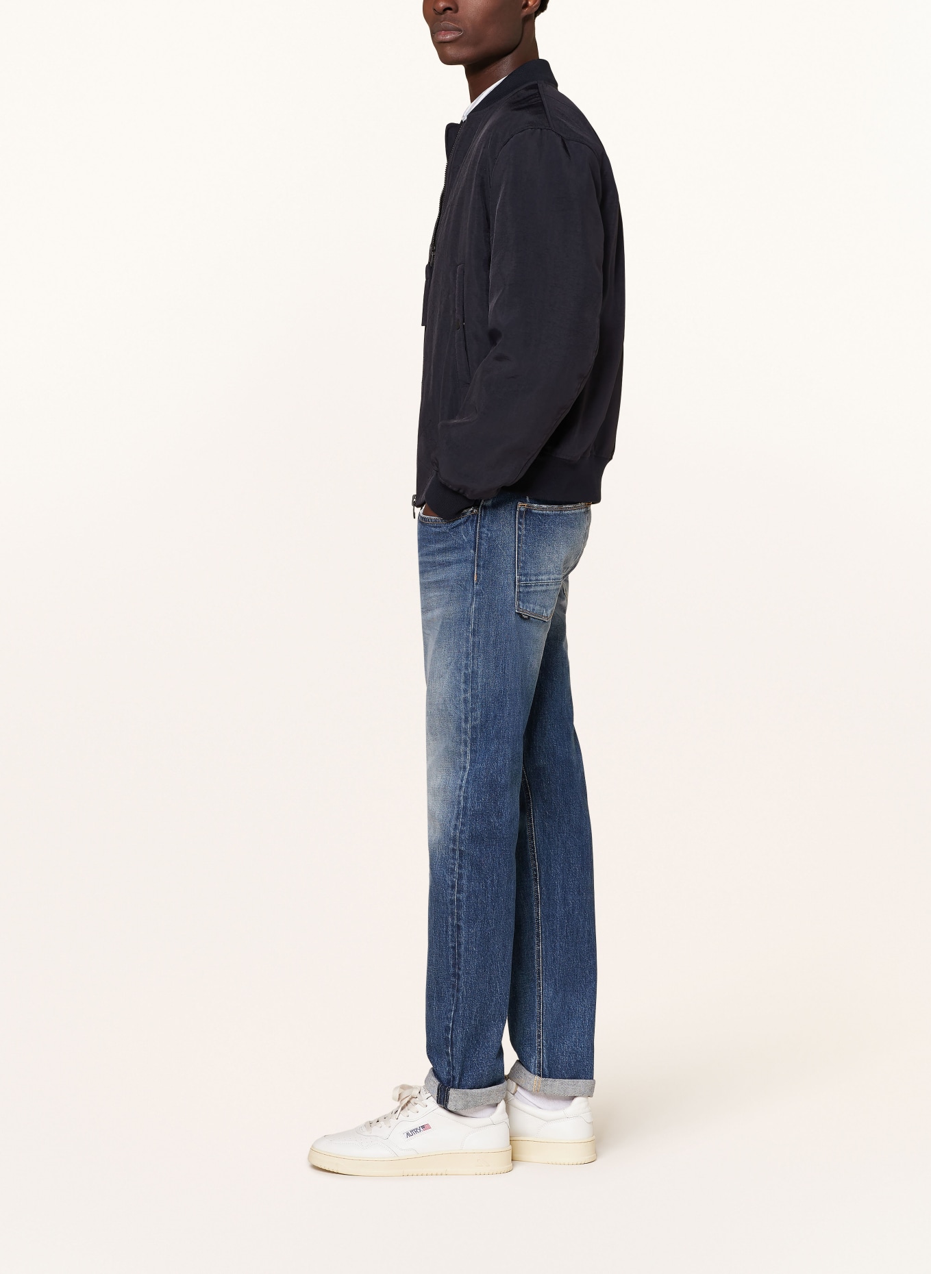 THE.NIM STANDARD Jeans MORRISON Tapered Slim Fit, Farbe: W762-MDB MEDIUM DARK BLUE (Bild 4)