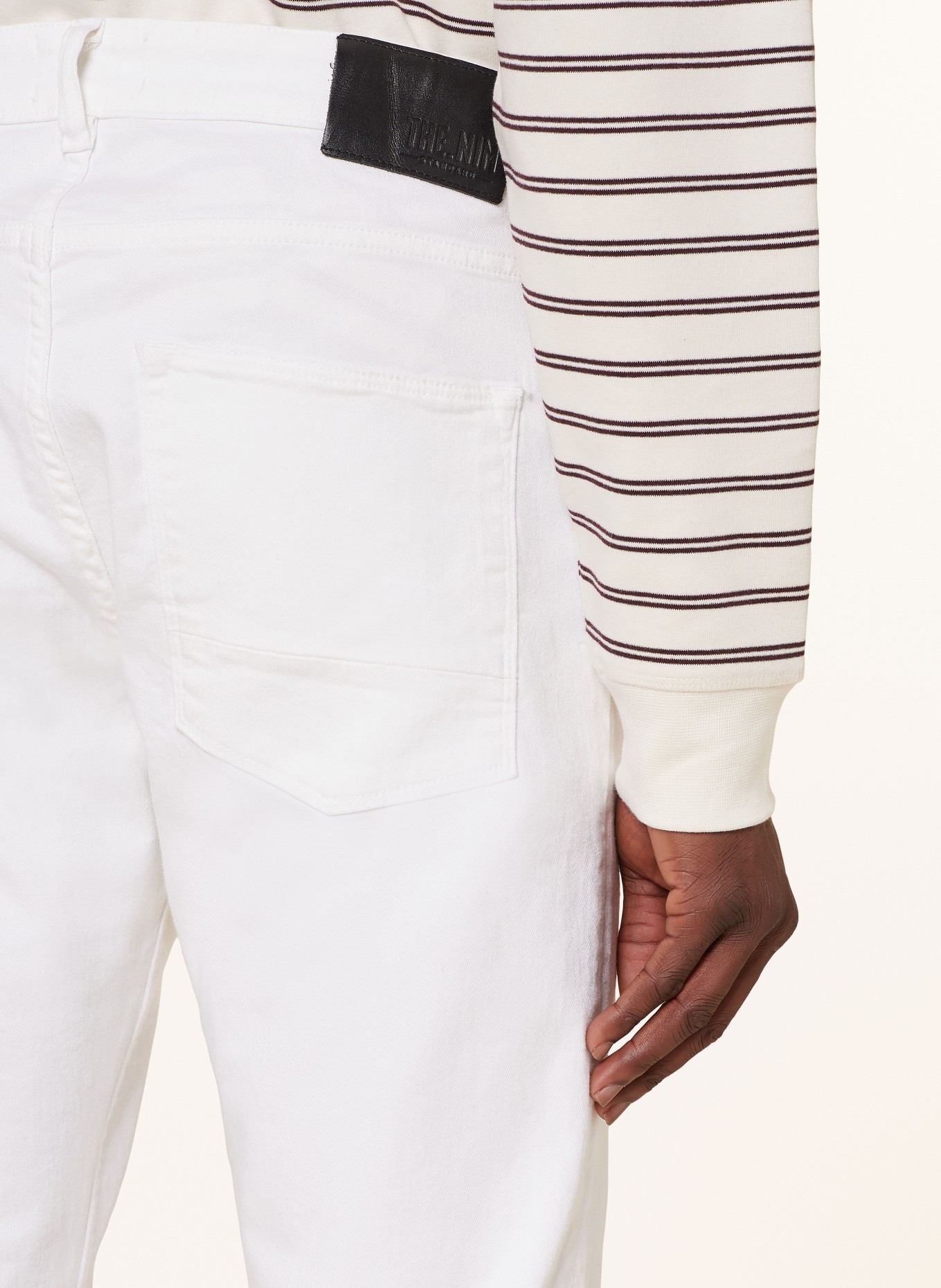 THE.NIM STANDARD Jeans MORRISON Tapered Slim Fit, Farbe: C001-WHT WHITE (Bild 6)
