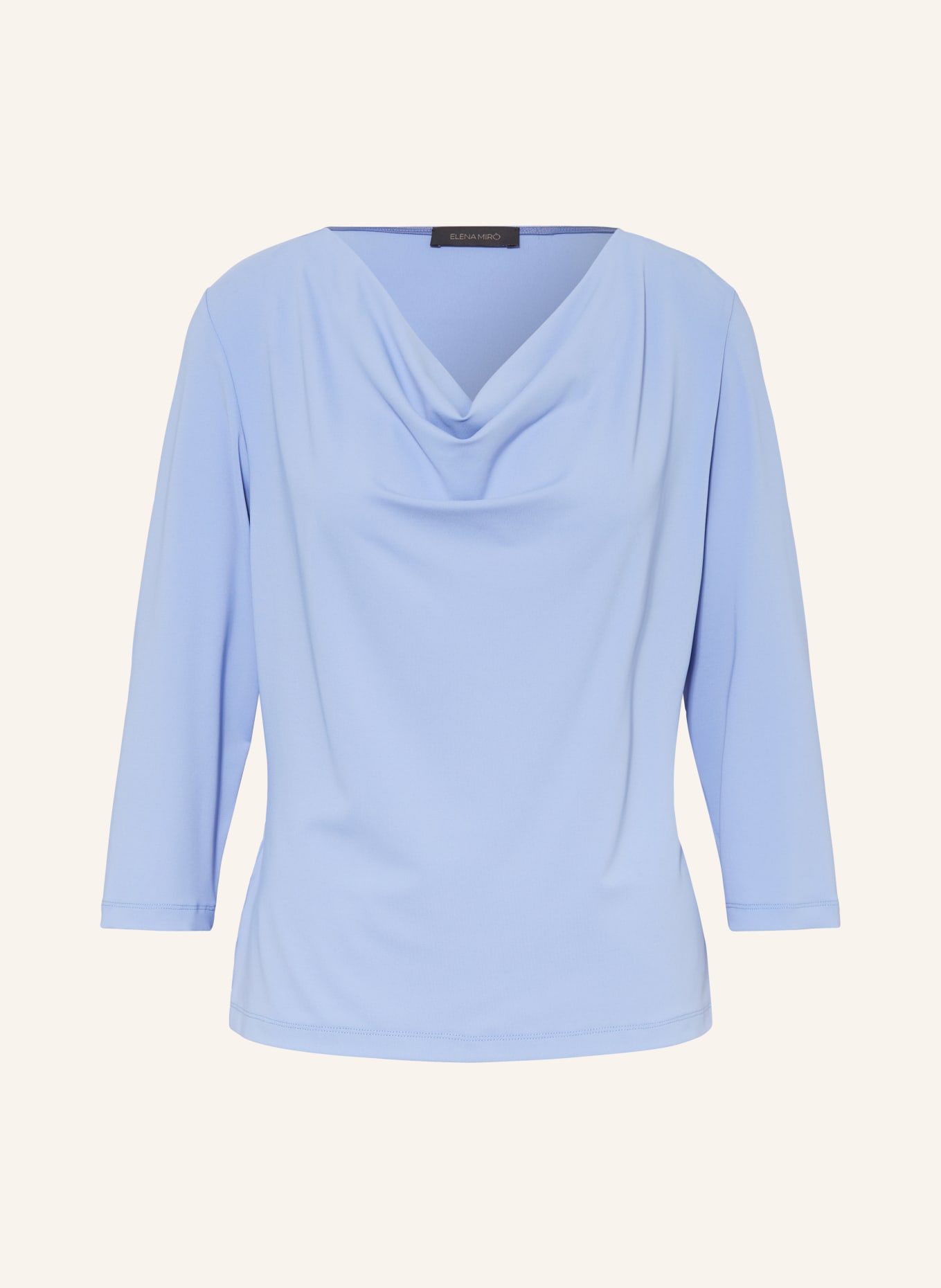 ELENA MIRO Shirt blouse with 3 4 sleeves