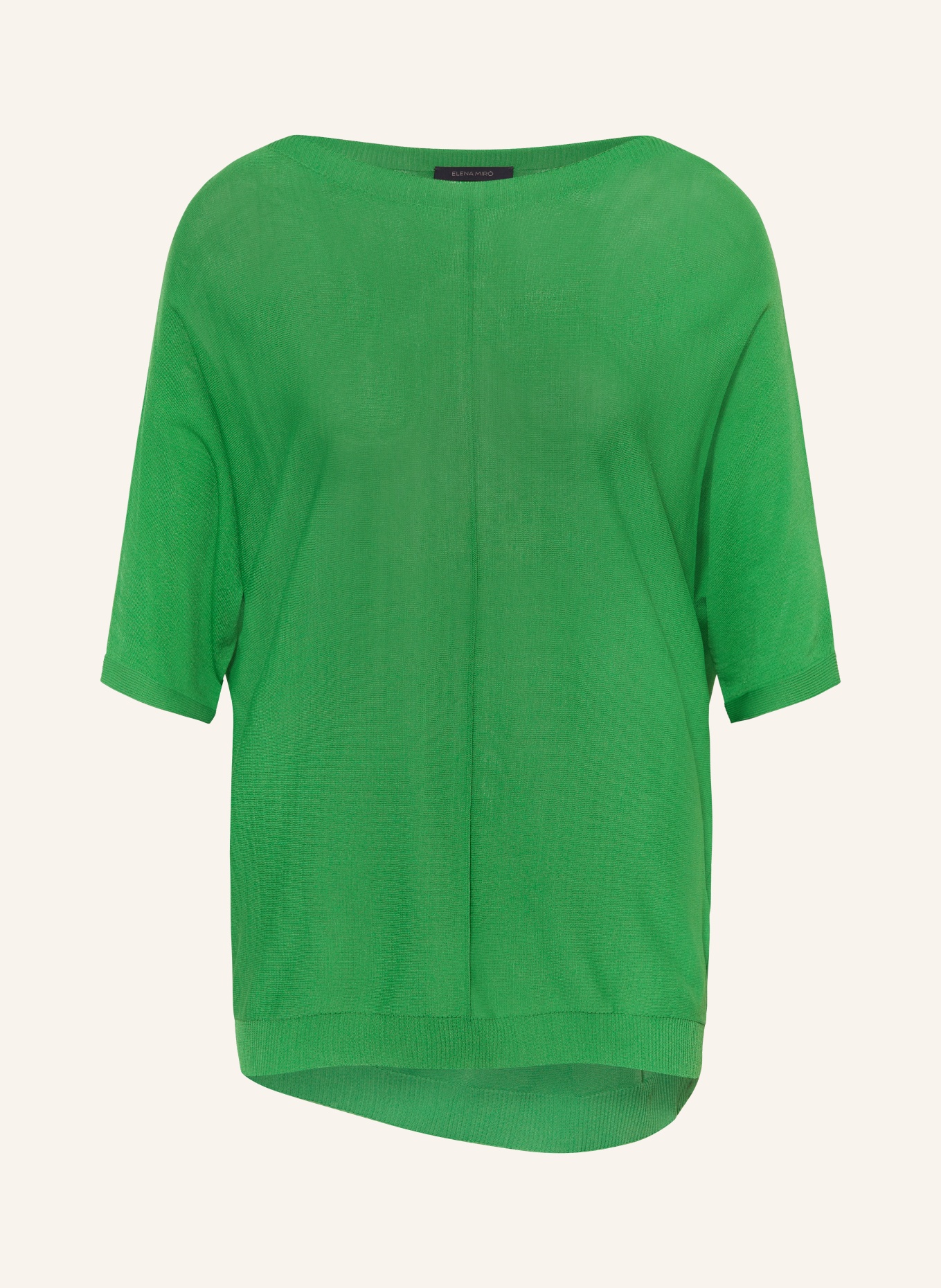 ELENA MIRO Strickshirt, Farbe: GRÜN (Bild 1)