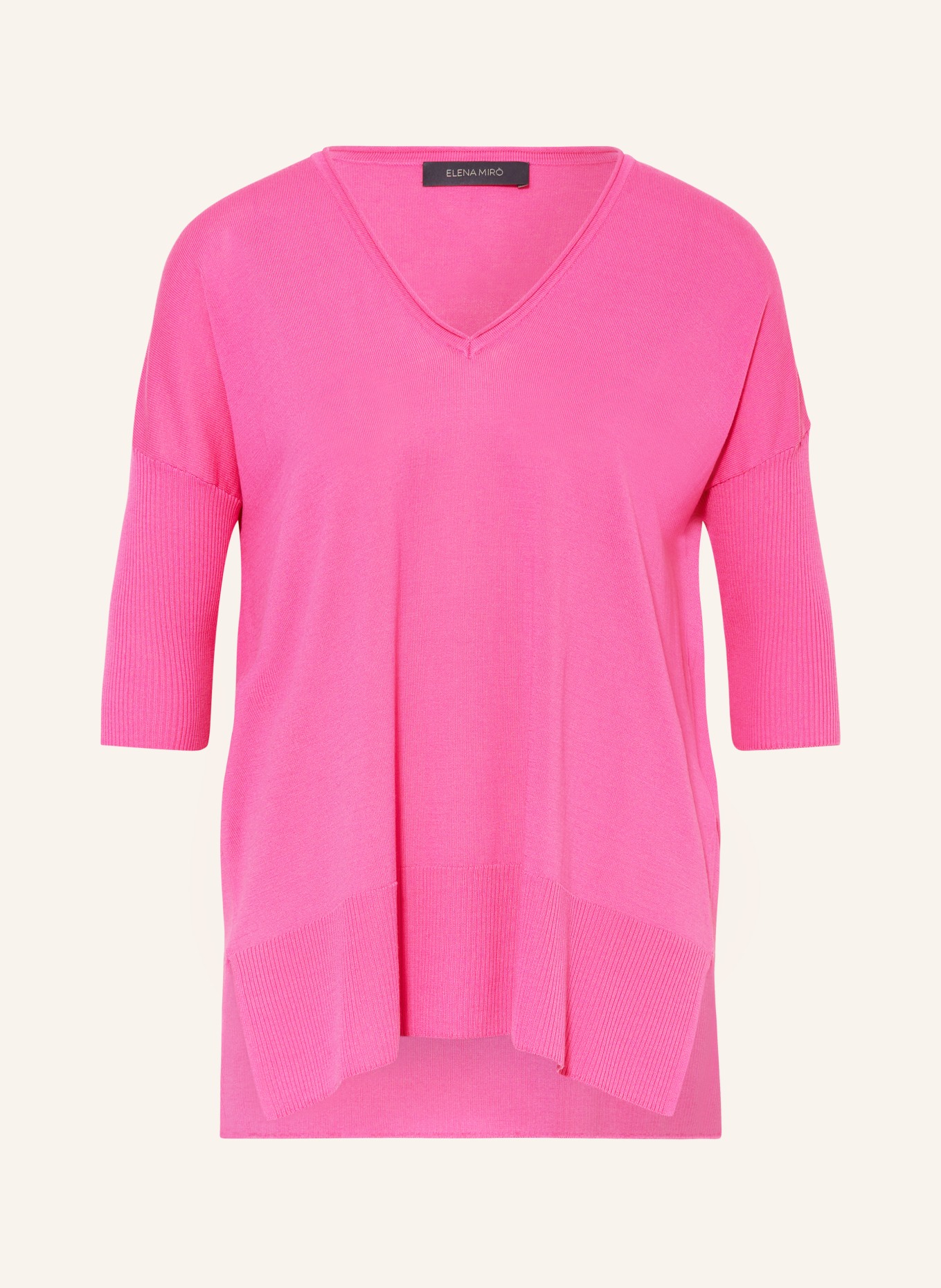 ELENA MIRO Strickshirt, Farbe: PINK (Bild 1)
