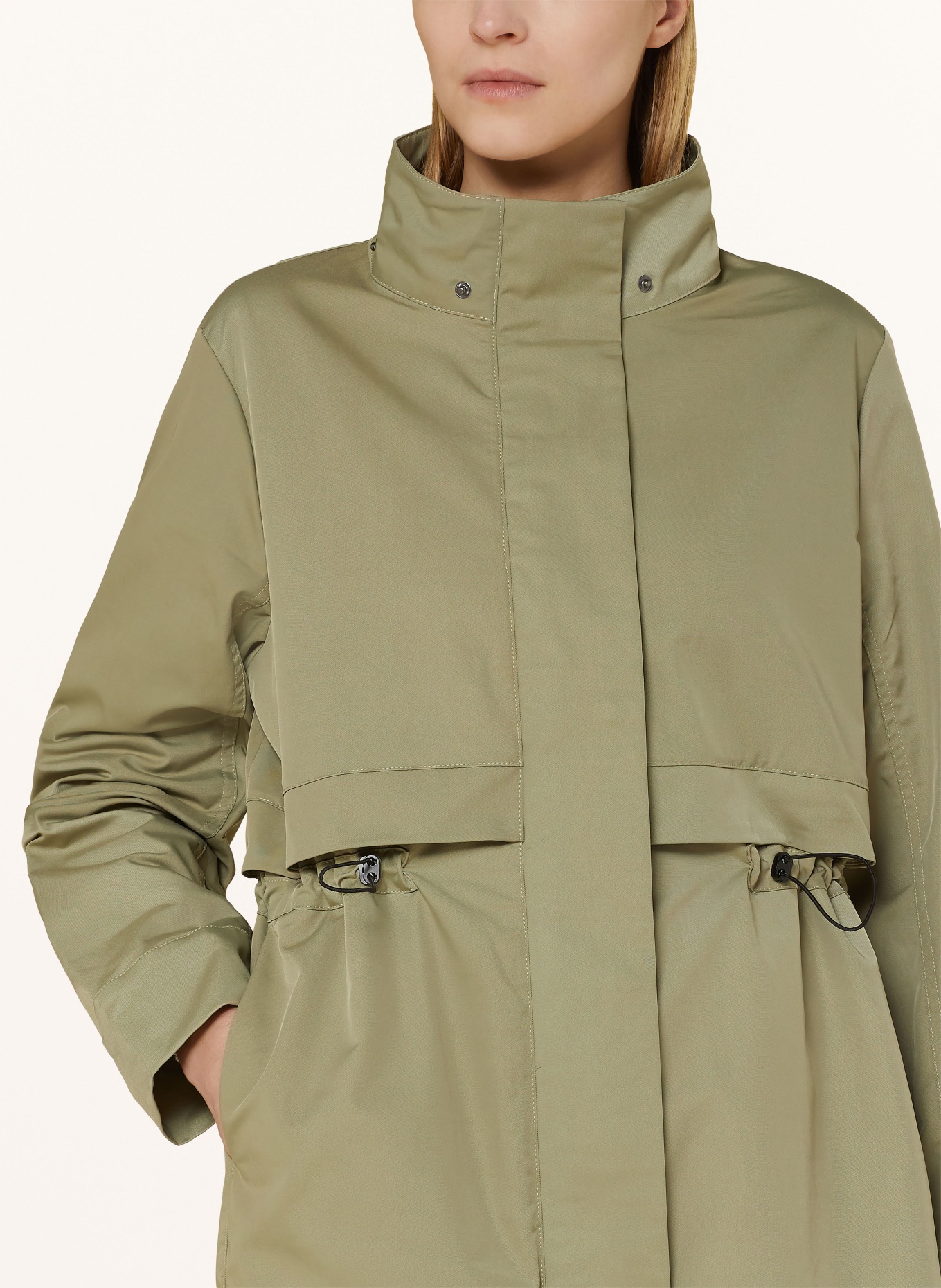 RINO & PELLE Parka KIMI with removable hood, Color: LIGHT GREEN (Image 5)