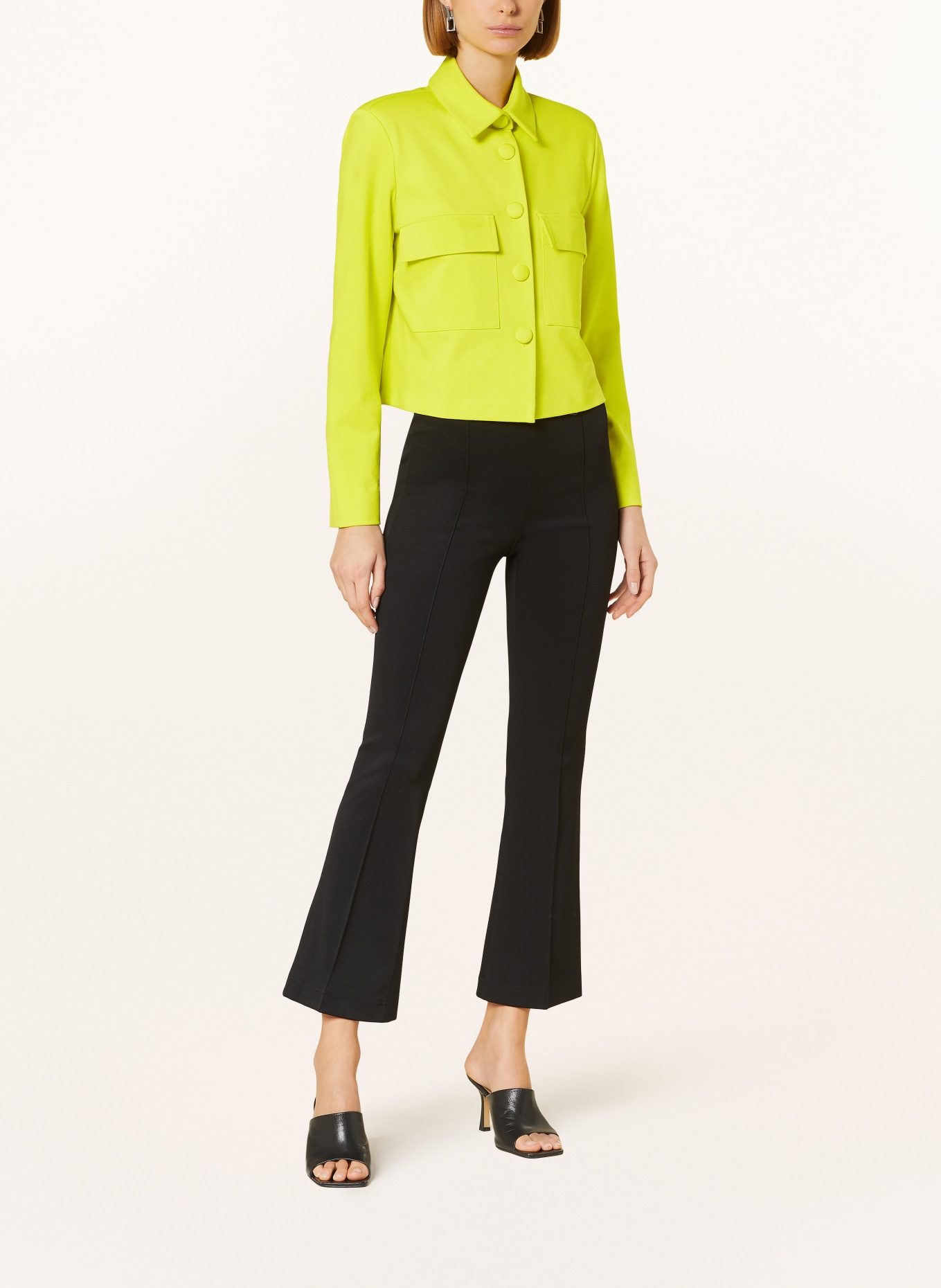 SEM PER LEI Jersey jacket, Color: NEON YELLOW (Image 2)