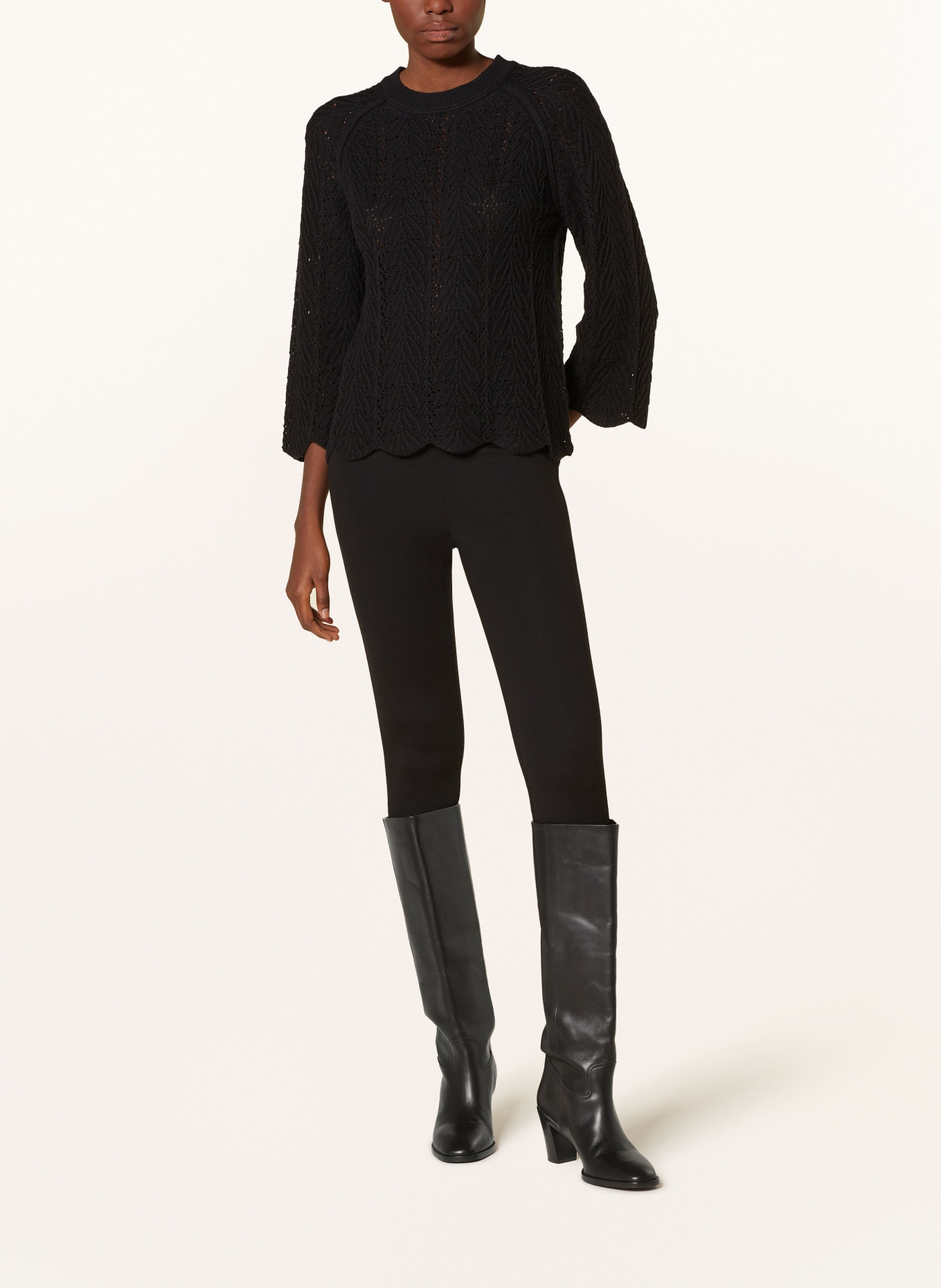 HEMISPHERE Sweater, Color: BLACK (Image 2)