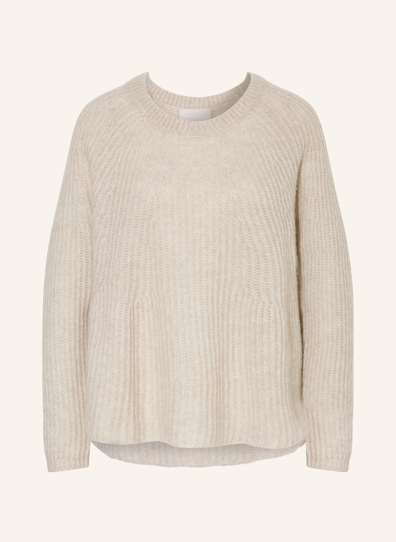 HEMISPHERE Sweater with cashmere, Color: BEIGE (Image 1)