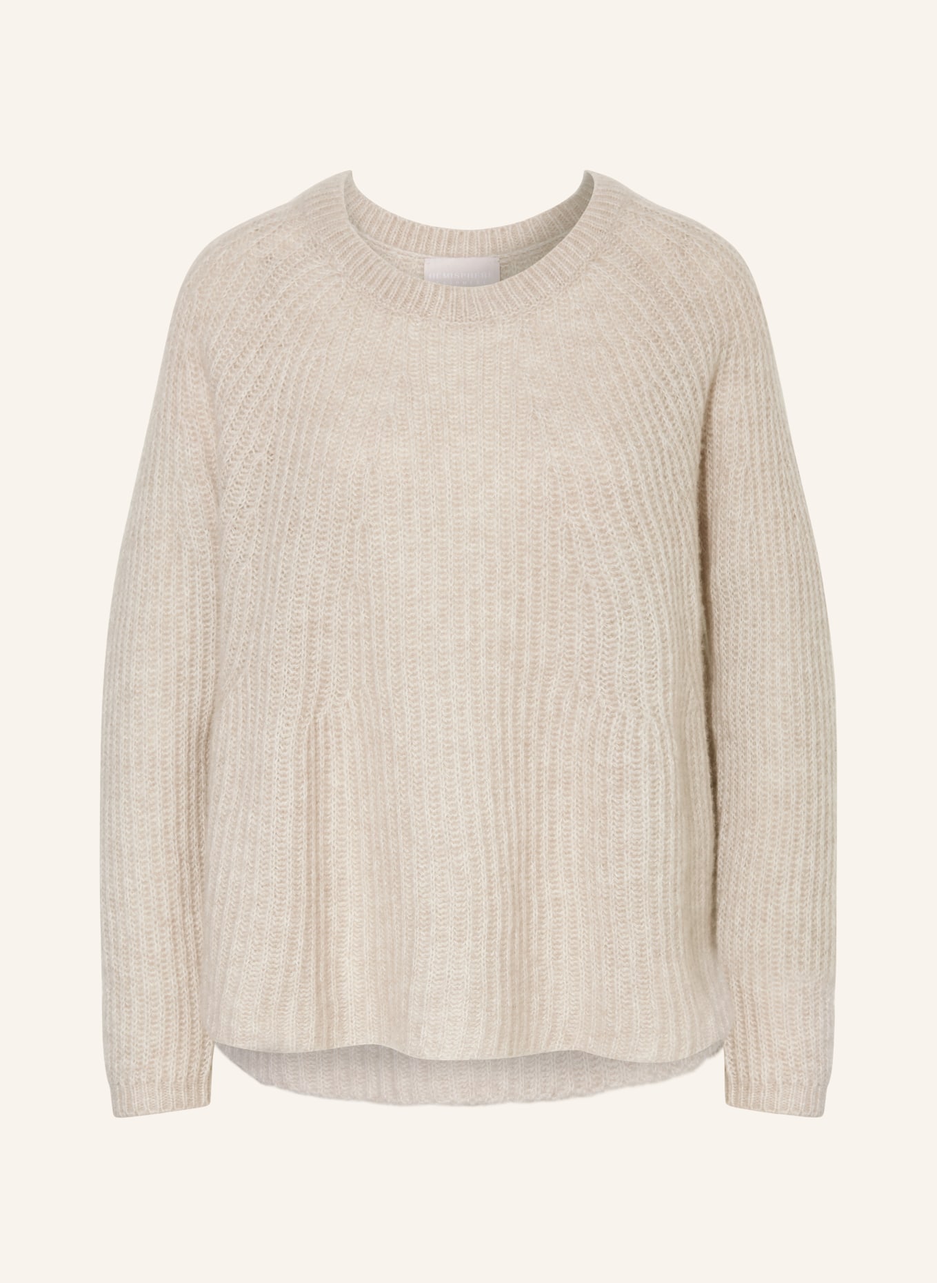 HEMISPHERE Pullover mit Cashmere in beige