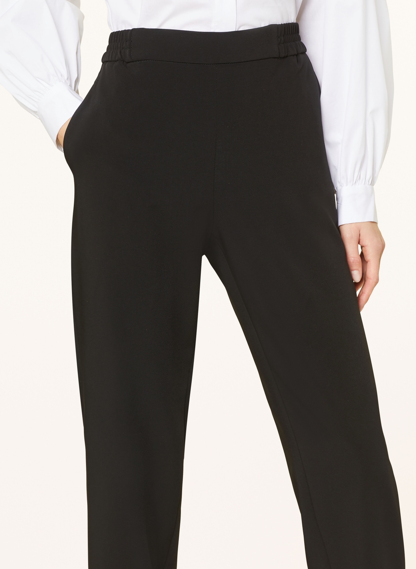 RAFFAELLO ROSSI 7/8 trousers VIOLETT, Color: BLACK (Image 5)