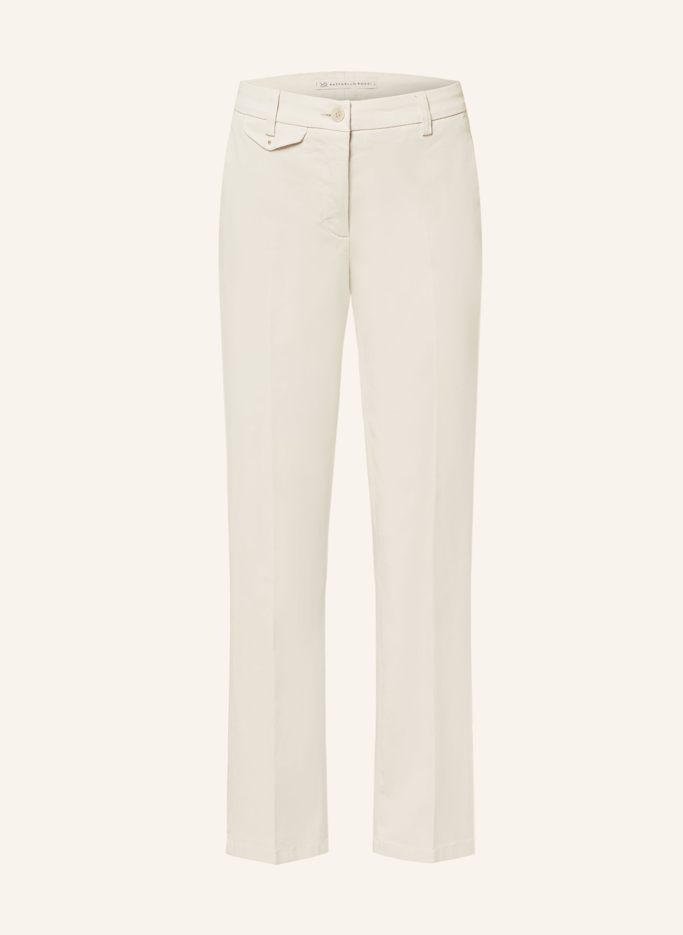 RAFFAELLO ROSSI 7/8 trousers DORAIN, Color: CREAM (Image 1)