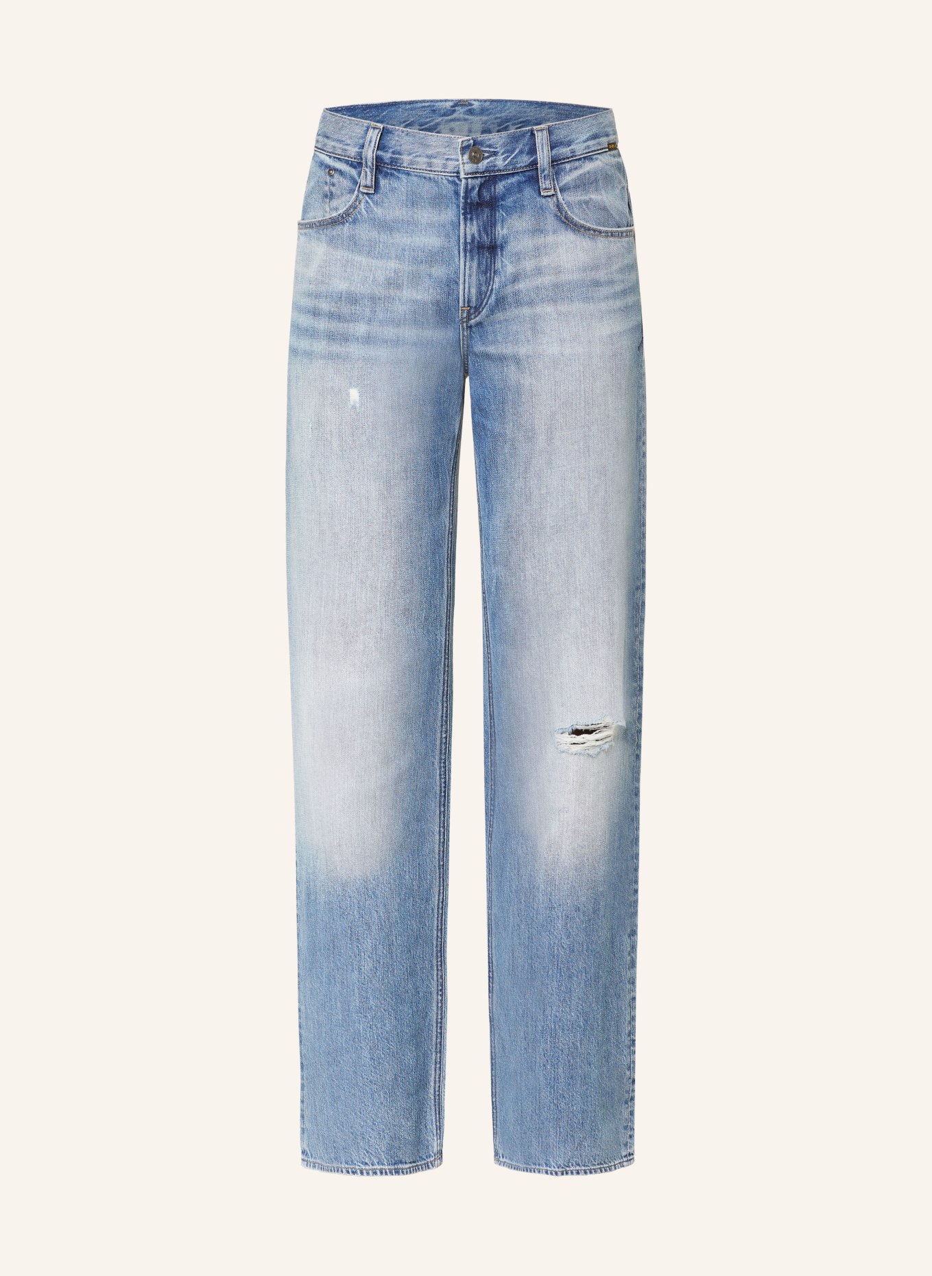 G-Star RAW Straight jeans JUDEE, Color: G565 faded denali blue destroyed (Image 1)
