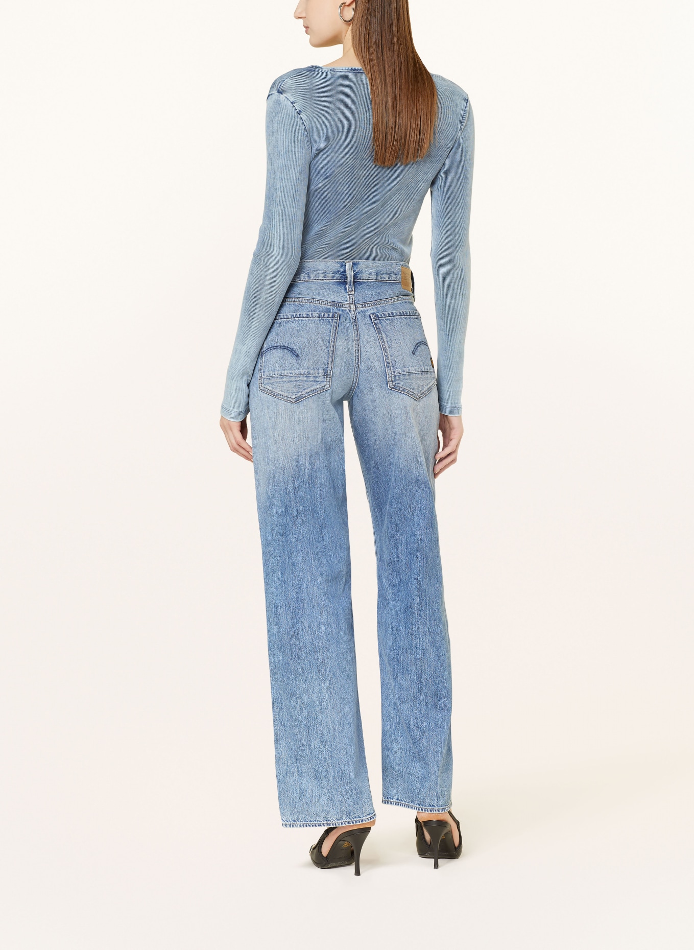 G-Star Jeans JUDEE: G565 faded denali blue destroyed