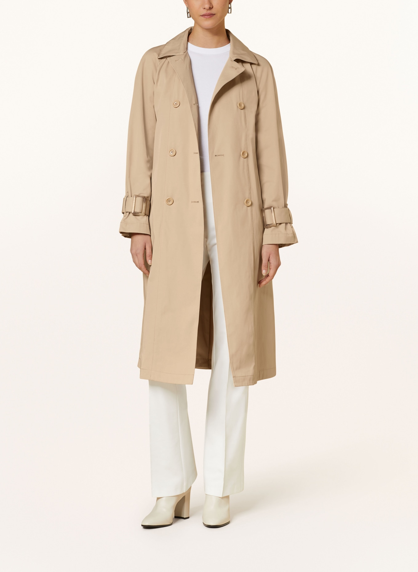 EMPORIO ARMANI Trench coat, Color: BEIGE (Image 2)