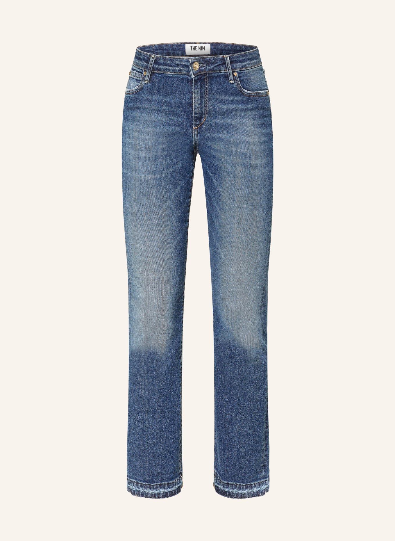 THE.NIM STANDARD Jeans TRACY ANKLE, Color: W840-MDB DARK BLUE (Image 1)