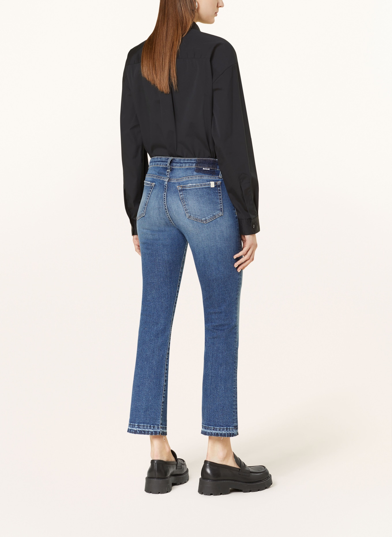 THE.NIM STANDARD Jeans TRACY ANKLE, Color: W840-MDB DARK BLUE (Image 3)