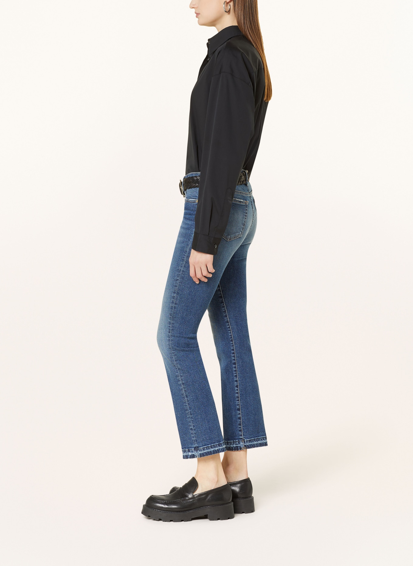 THE.NIM STANDARD Jeans TRACY ANKLE, Color: W840-MDB DARK BLUE (Image 4)