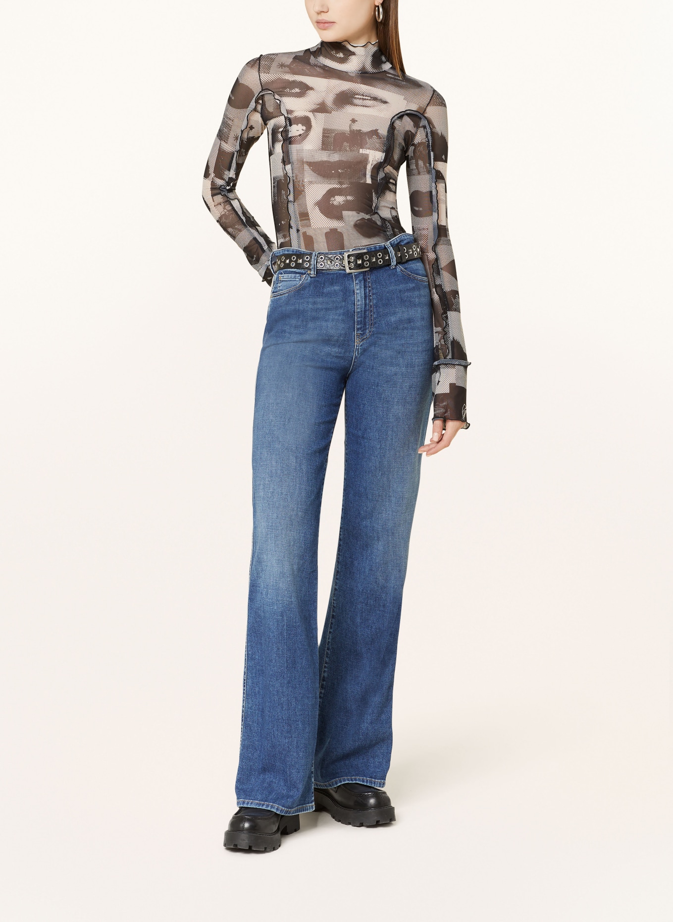 THE.NIM STANDARD Jeans DEBBIE, Farbe: W732-MDM MID BLUE (Bild 2)