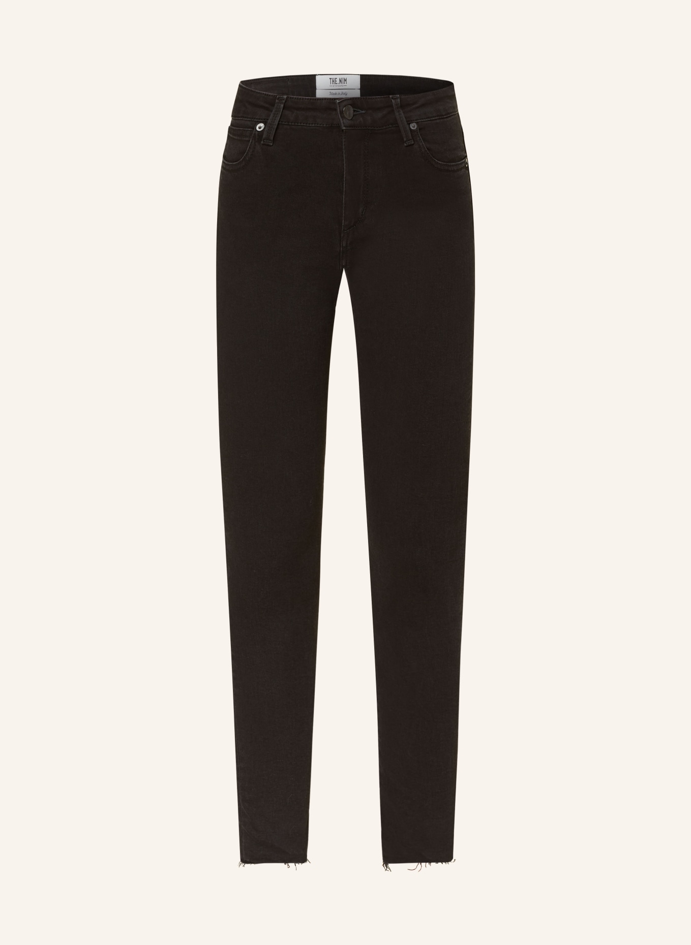 THE.NIM STANDARD Skinny Jeans HOLLY, Farbe: W206-BLK Black (Bild 1)