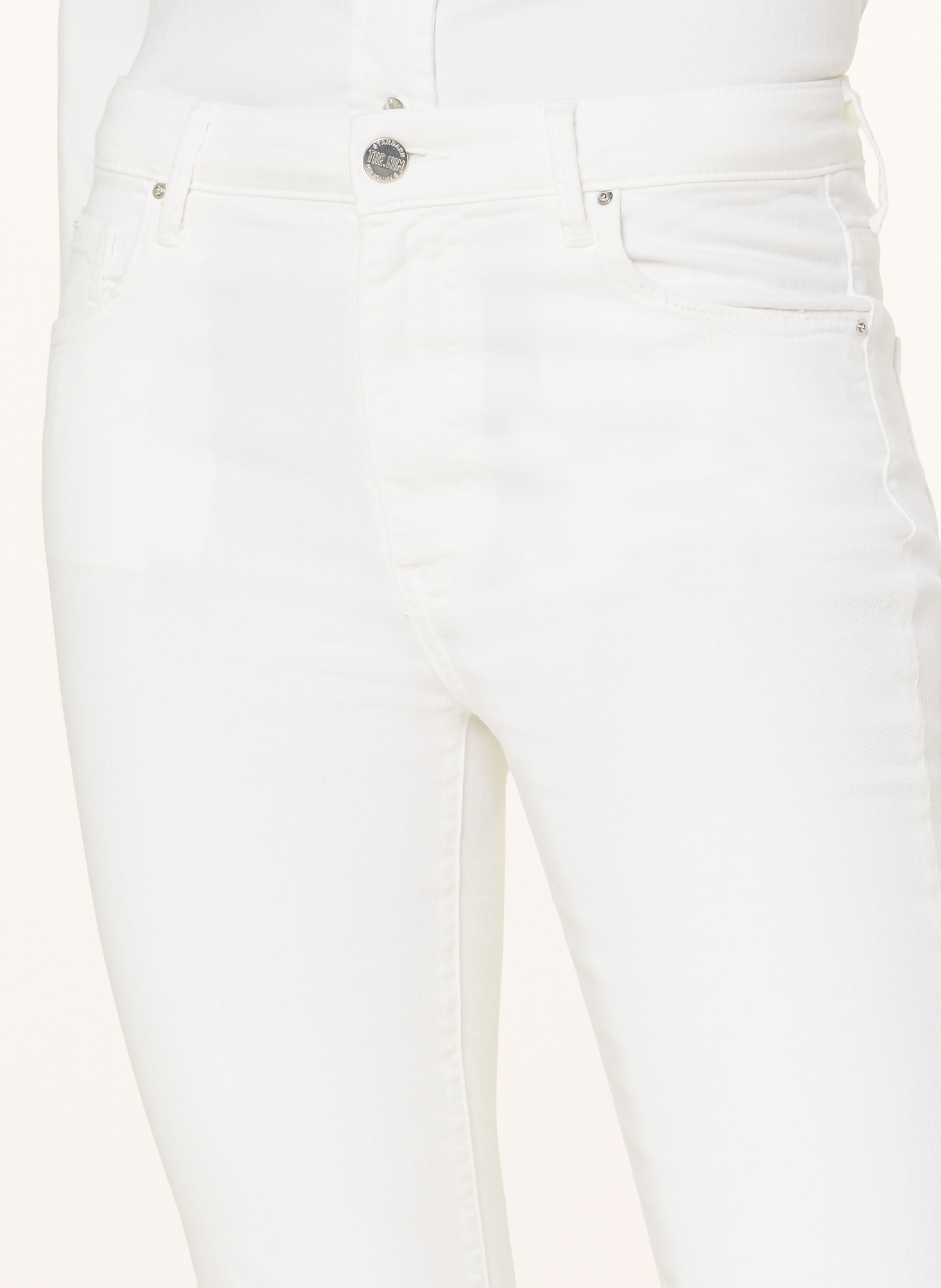 THE.NIM STANDARD Flared Jeans KYLIE, Farbe: C001-WHT WHITE (Bild 5)