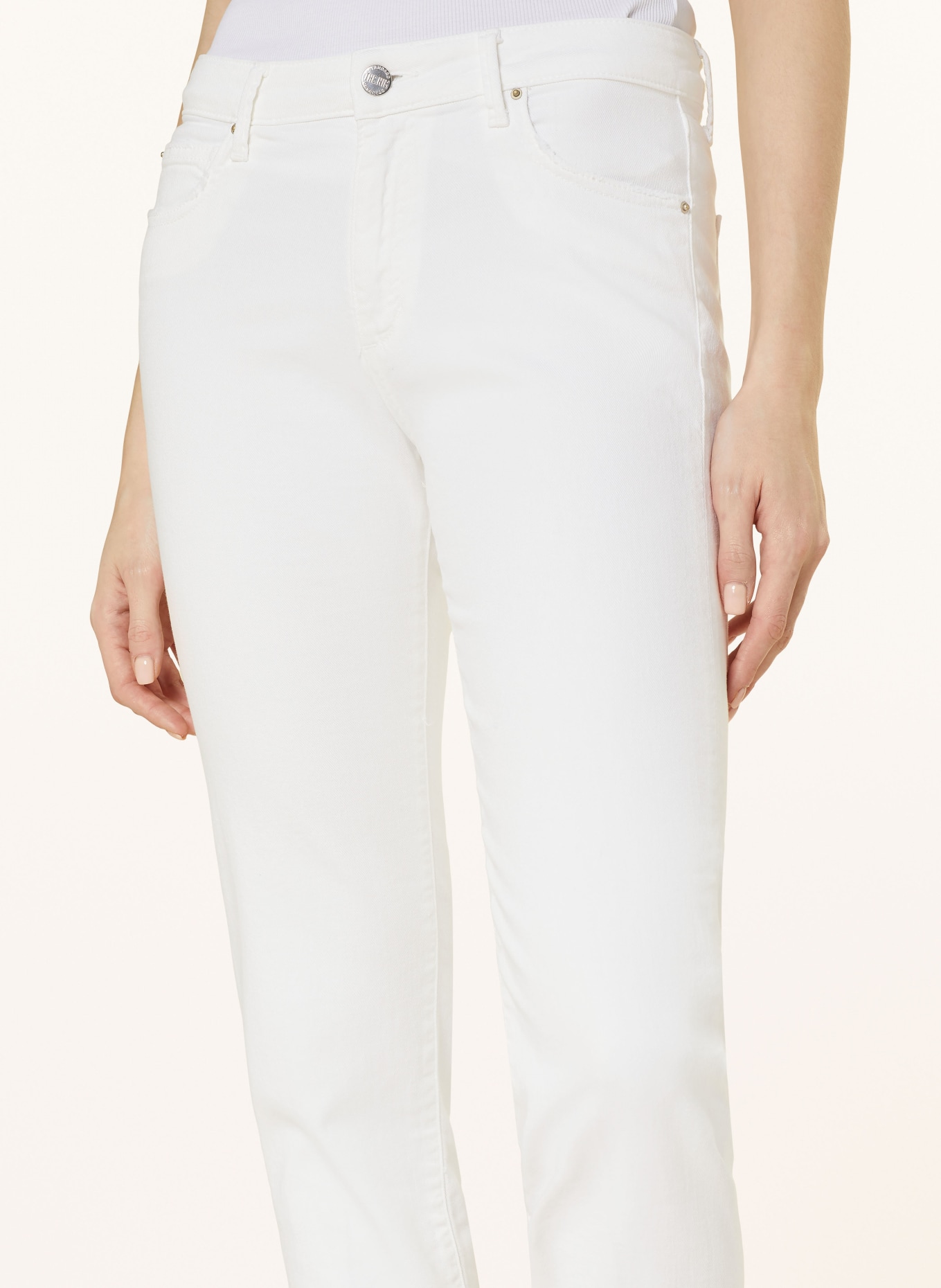 THE.NIM STANDARD Jeansy BONNIE: C001-WHT WHITE