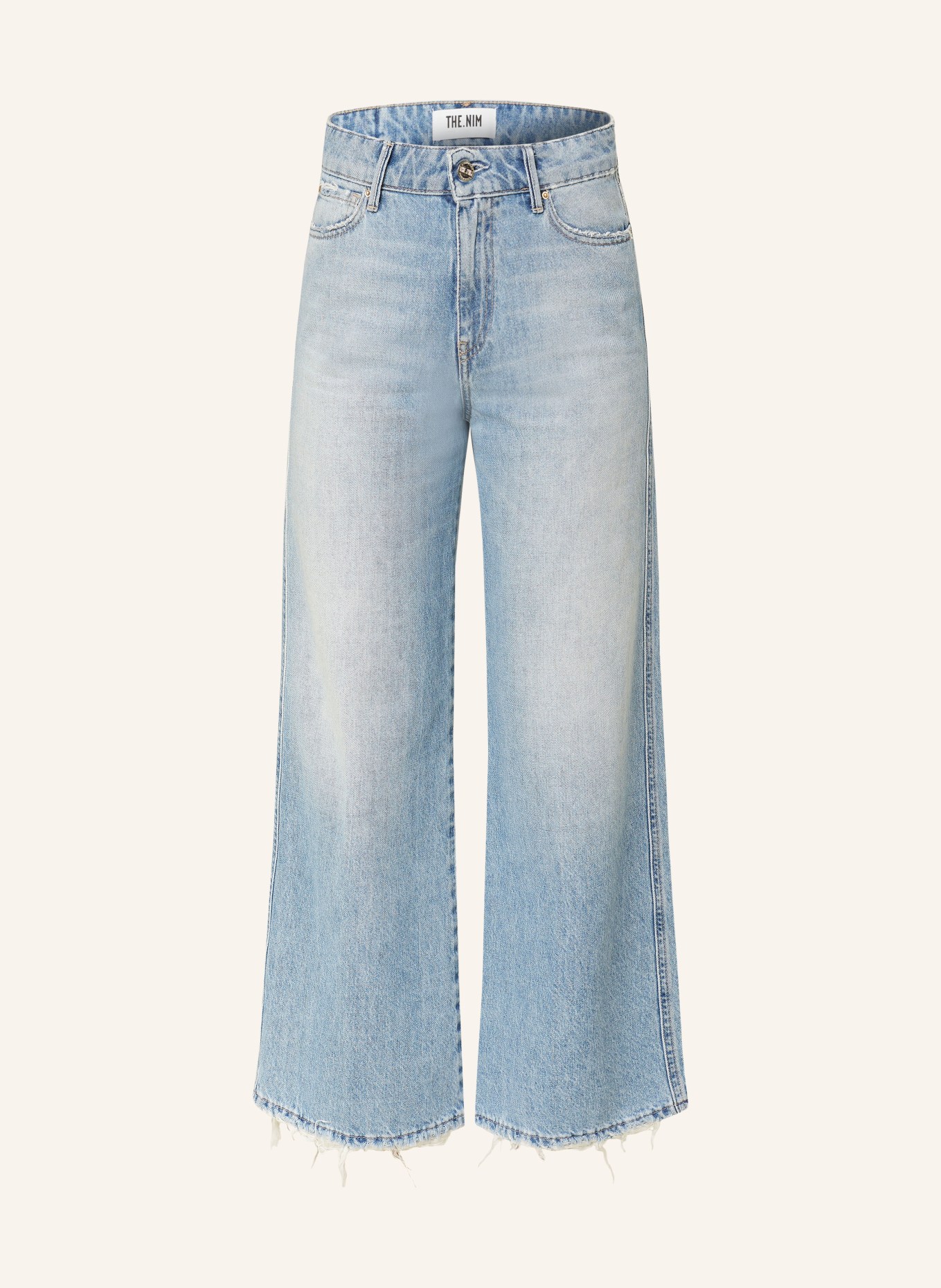 THE.NIM STANDARD Culotte jeans DEBBIE, Color: W721-LGW LIGHT BLUE (Image 1)