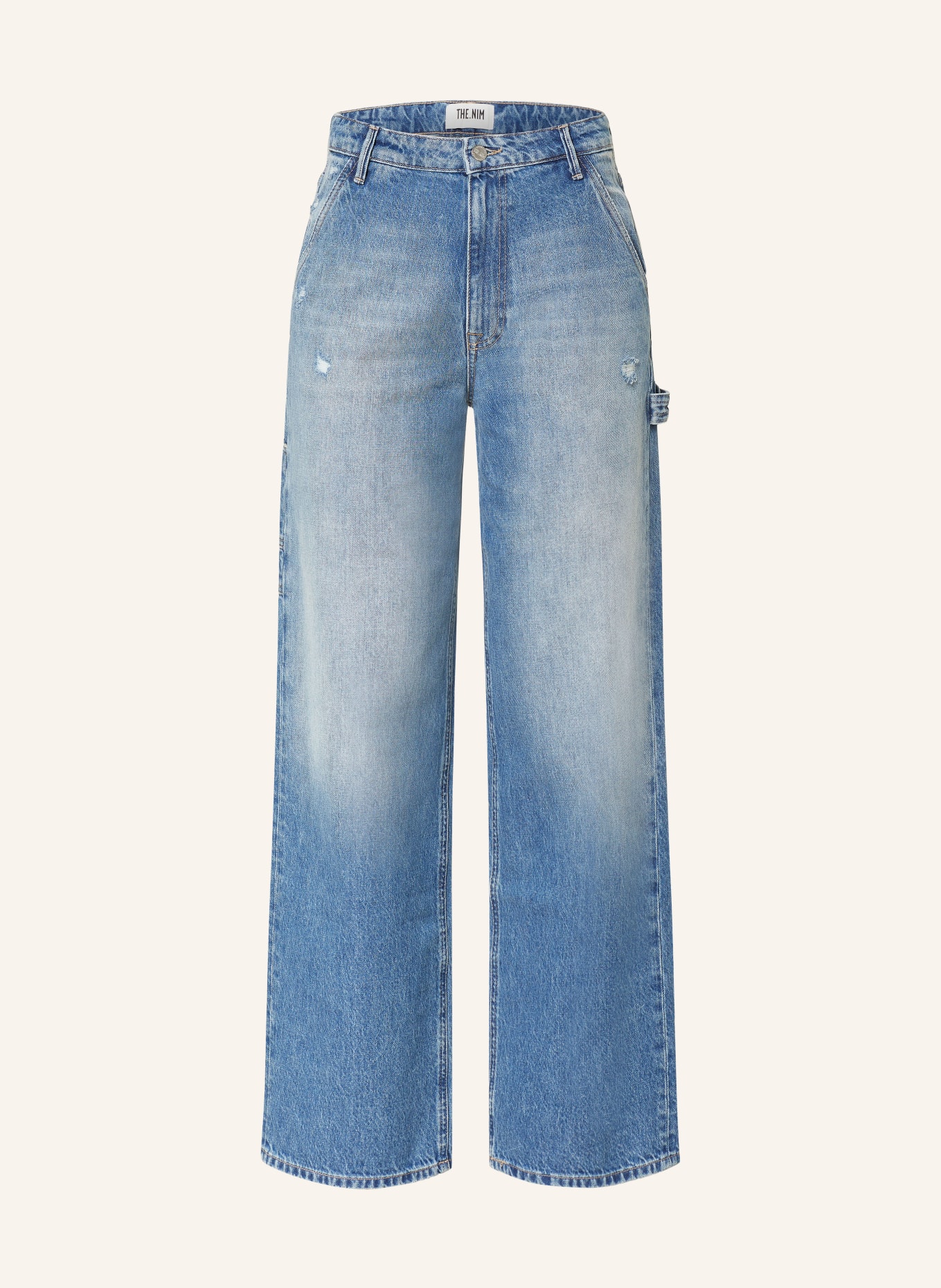 THE.NIM STANDARD Straight Jeans, Farbe: W846-VTB MID BLUE (Bild 1)