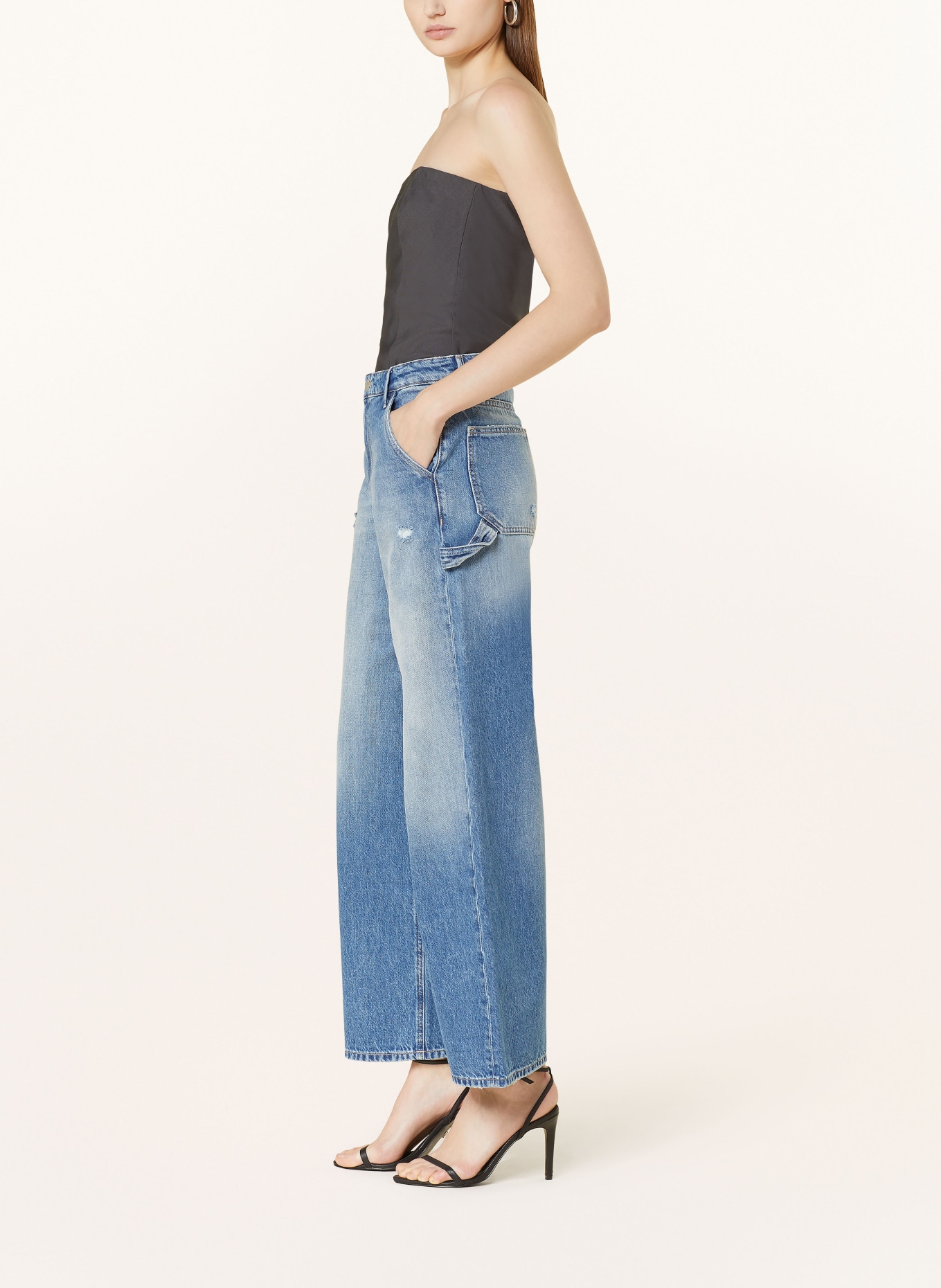 THE.NIM STANDARD Straight jeans, Color: W846-VTB MID BLUE (Image 4)