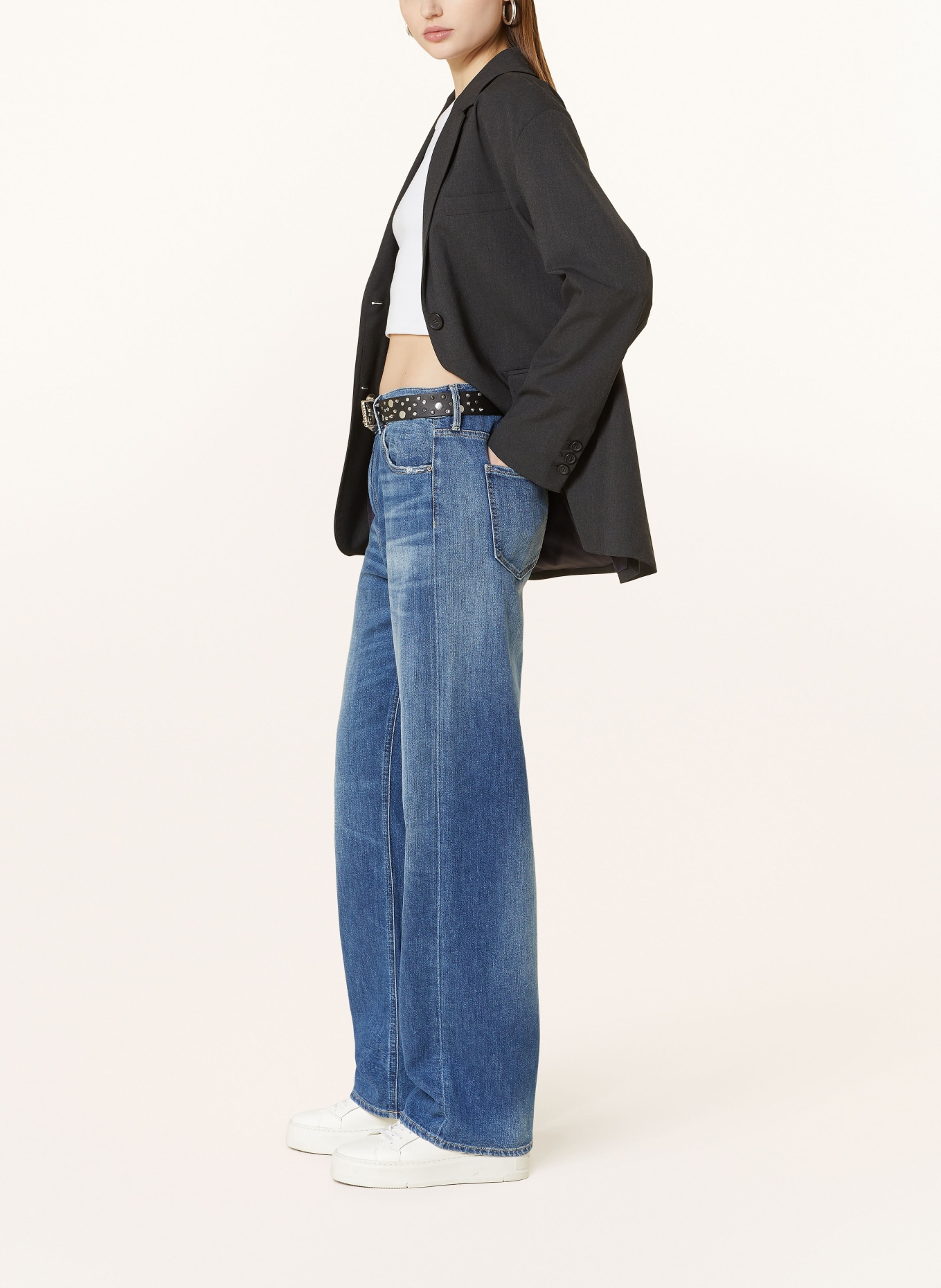 THE.NIM STANDARD Jeans EMMA Straight Fit, Farbe: W854-MDV MID BLUE (Bild 4)