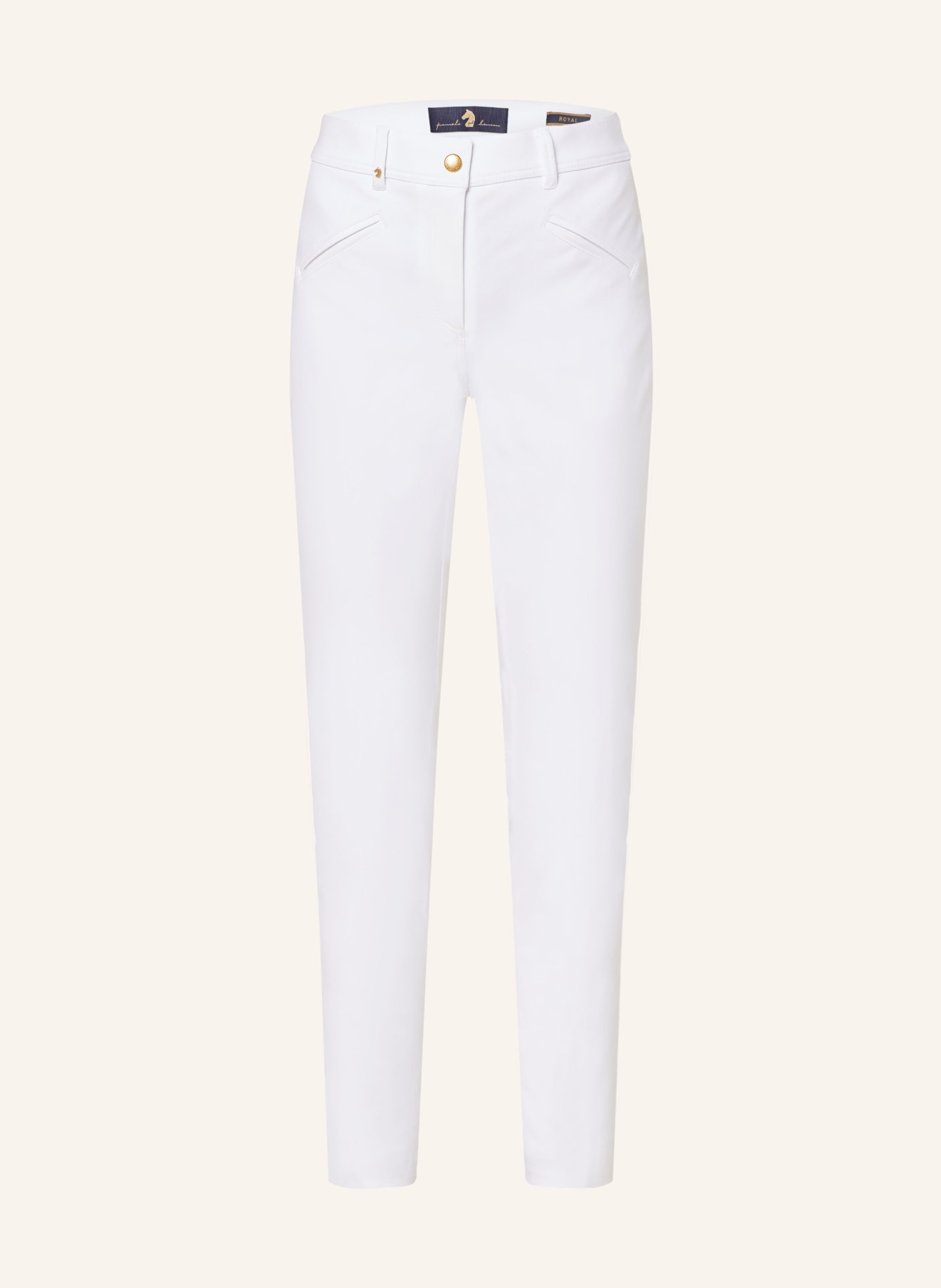 pamela henson Trousers ROYAL, Color: WHITE (Image 1)