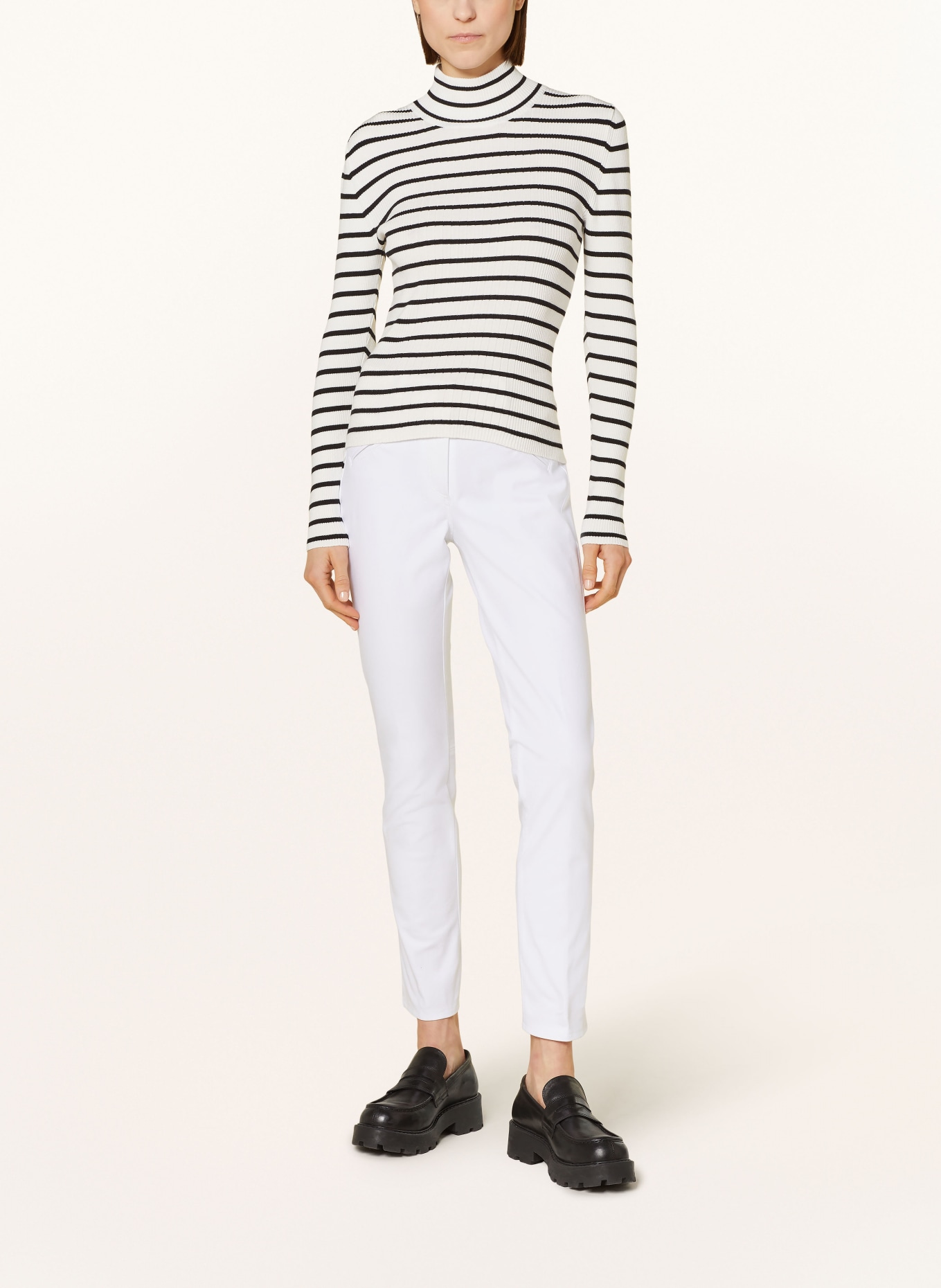 pamela henson Trousers ROYAL, Color: WHITE (Image 2)