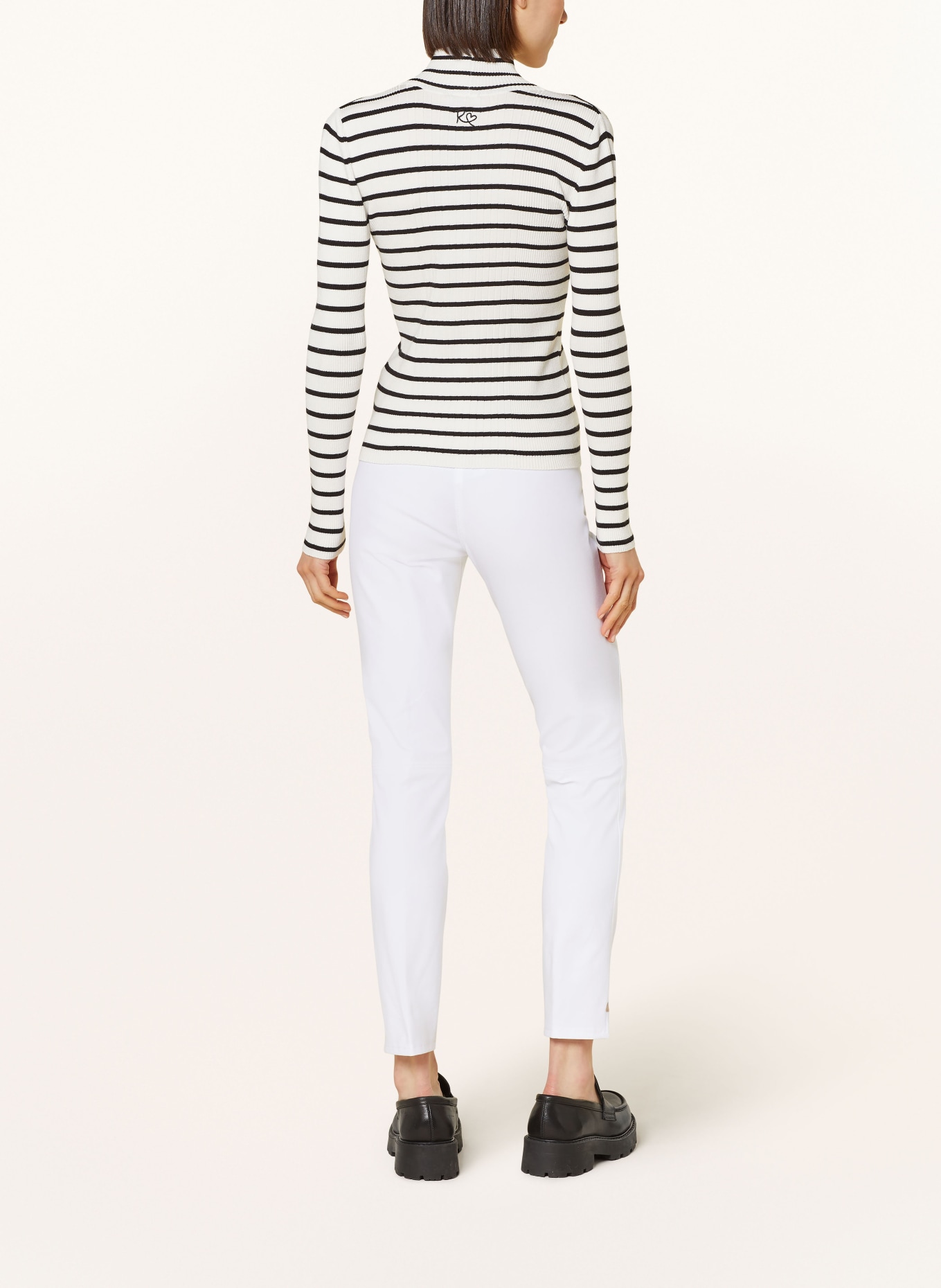 pamela henson Trousers ROYAL, Color: WHITE (Image 3)