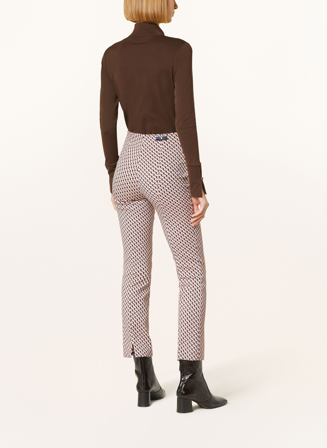 pamela henson Trousers PHELSA, Color: PINK/ BROWN/ LIGHT BROWN (Image 3)