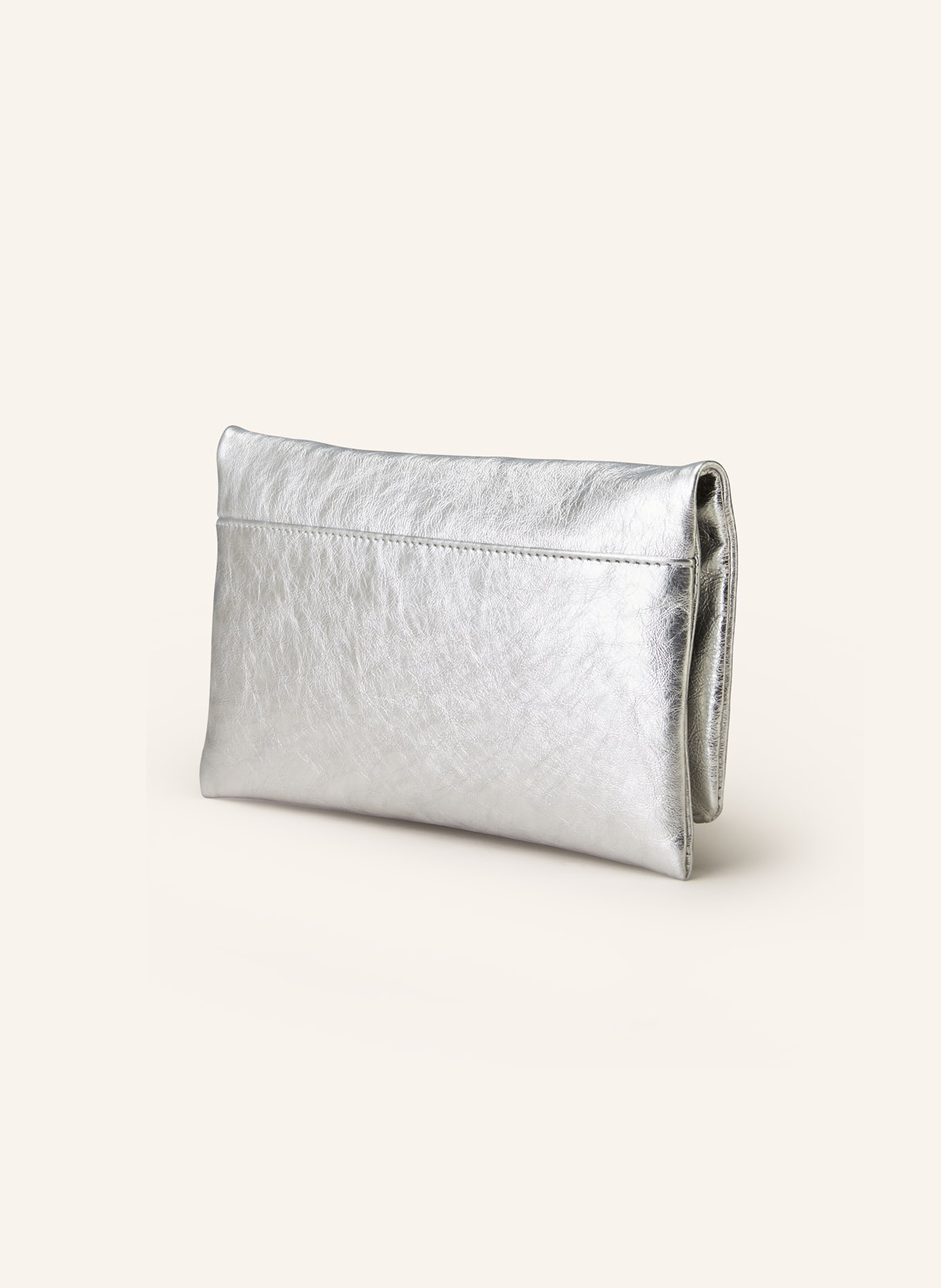 abro Clutch with decorative gems, Color: SILVER (Image 2)