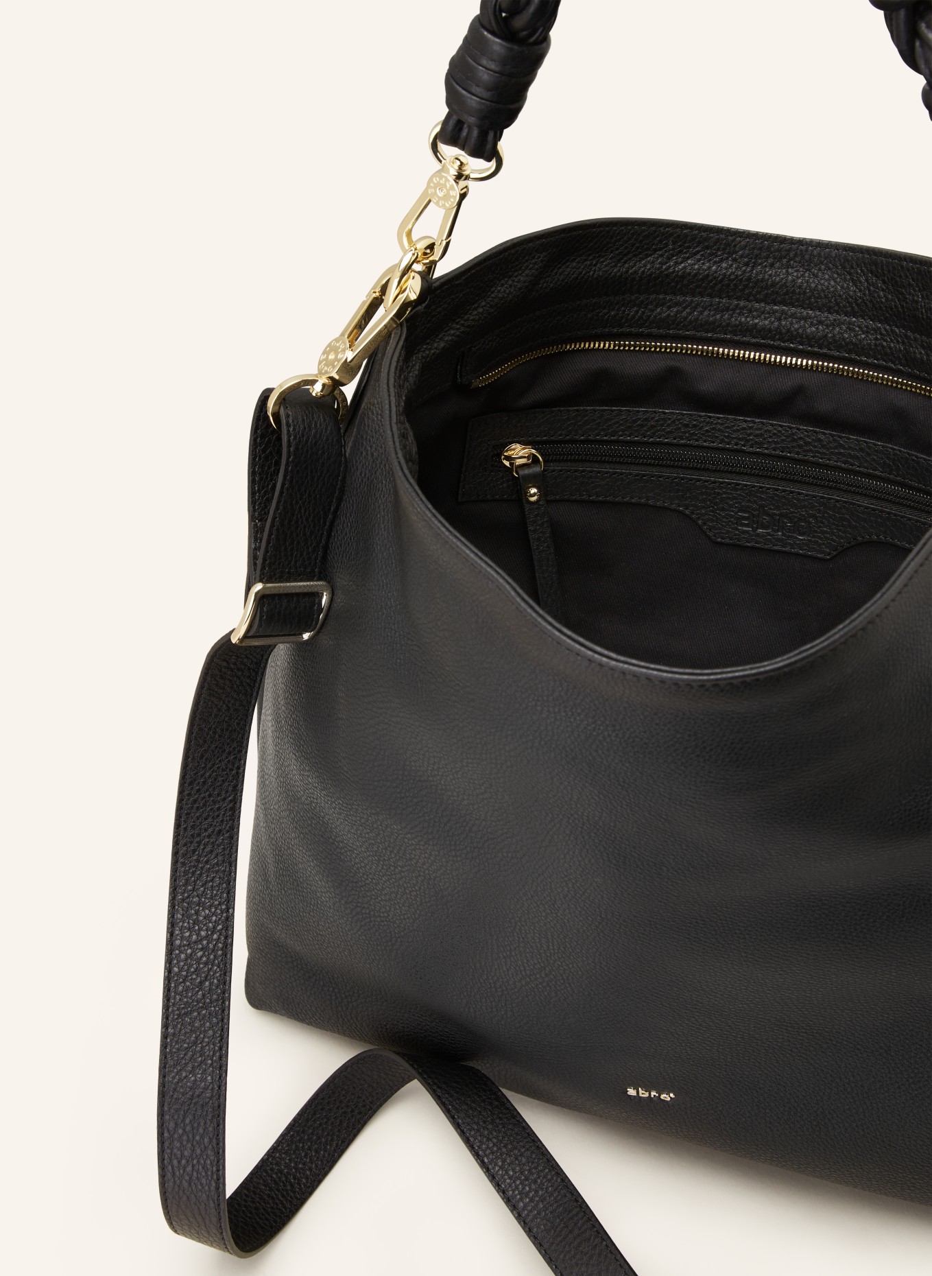 abro Hobo bag SOLEY, Color: BLACK (Image 3)
