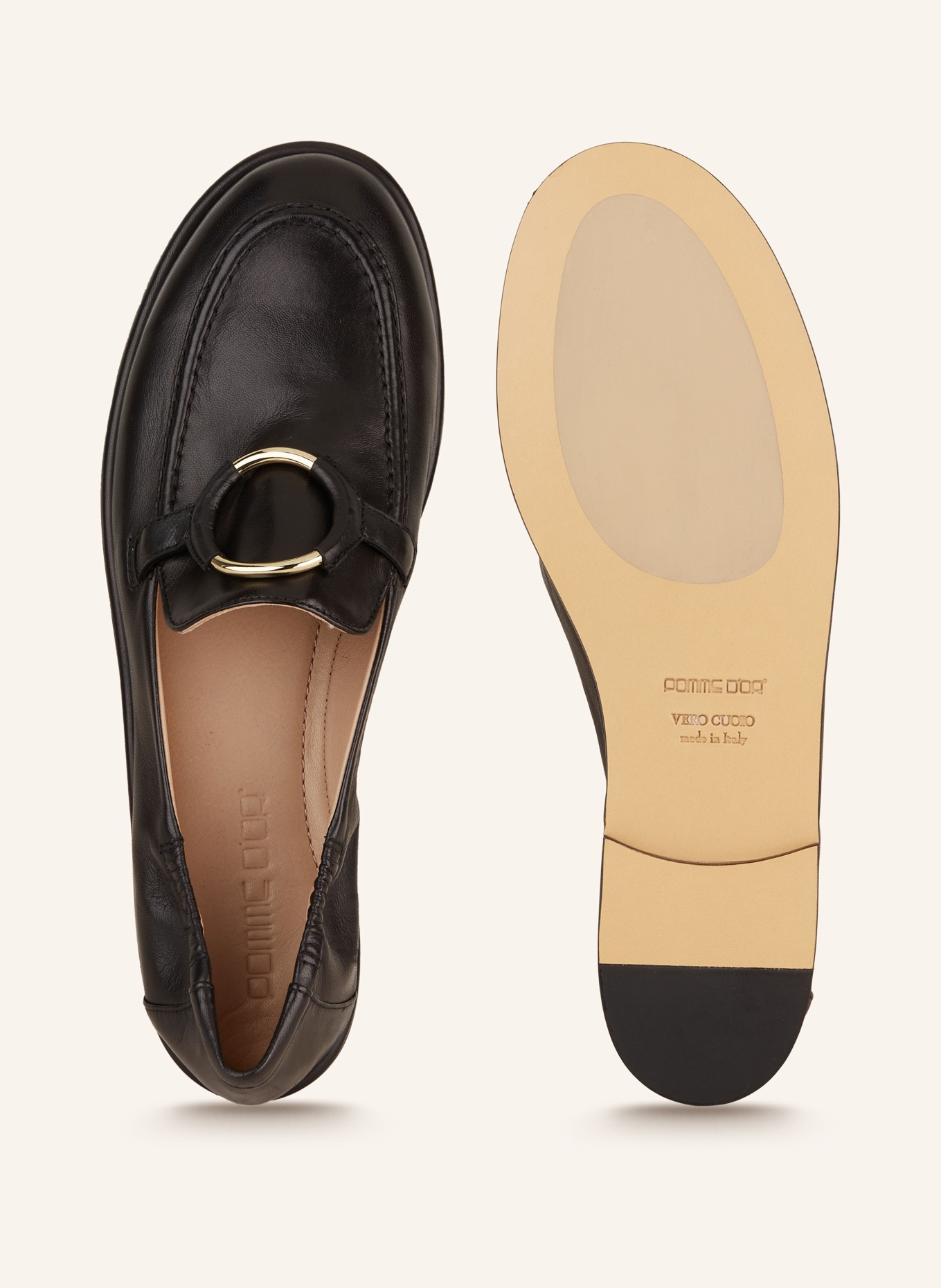 POMME D'OR Loafers MIA, Color: BLACK (Image 5)
