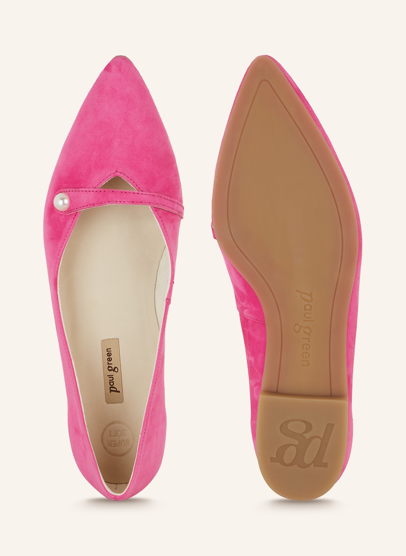 paul green Ballet flats, Color: PINK (Image 5)