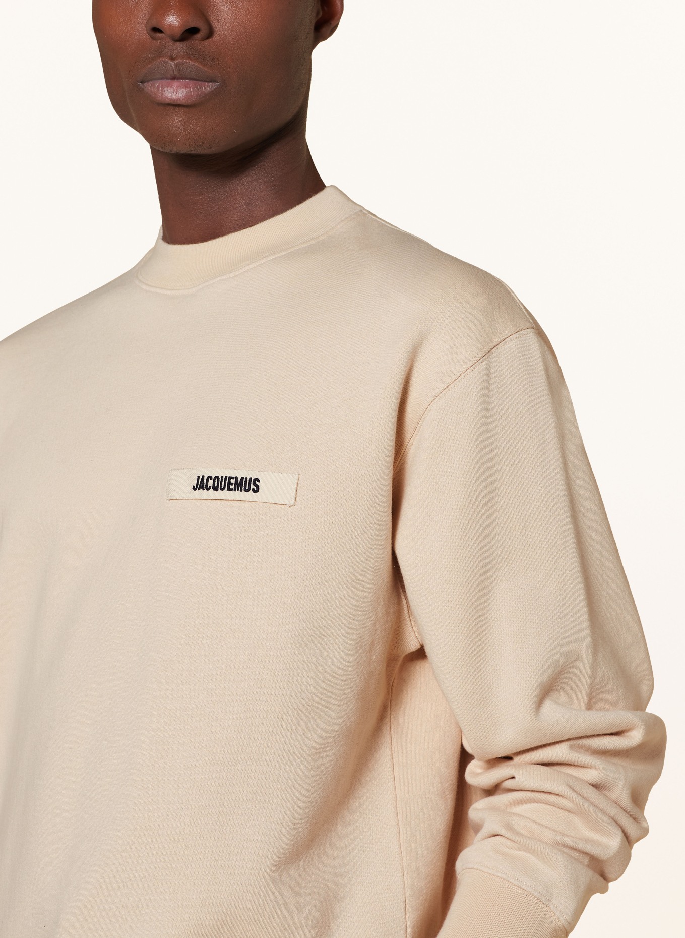 JACQUEMUS Sweatshirt LE SWEATSHIRT GROS GRAIN: BEIGE