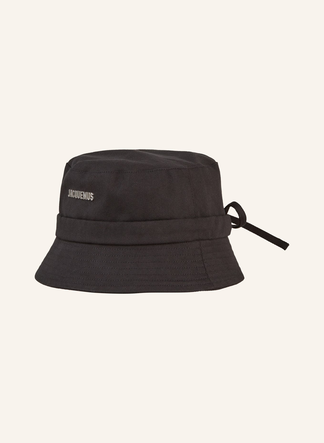 JACQUEMUS Klobouk Bucket Hat, Barva: ČERNÁ (Obrázek 2)