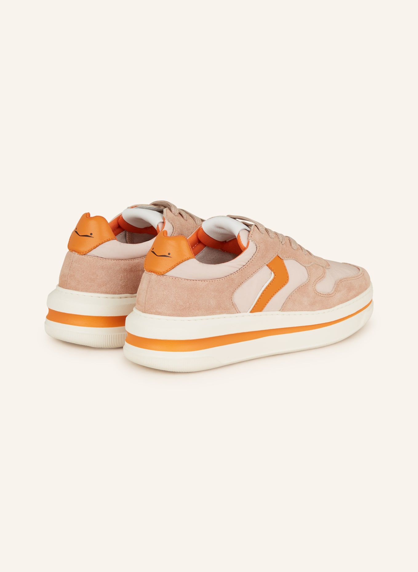 VOILE BLANCHE Sneakers LILITH, Color: ROSE/ LIGHT PINK/ ORANGE (Image 2)