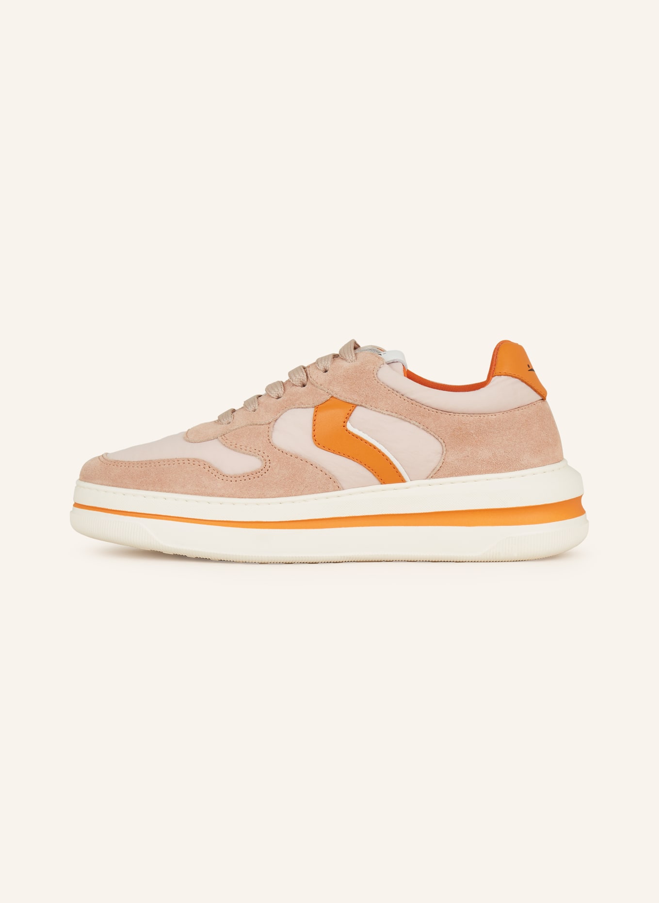 VOILE BLANCHE Sneakers LILITH, Color: ROSE/ LIGHT PINK/ ORANGE (Image 4)