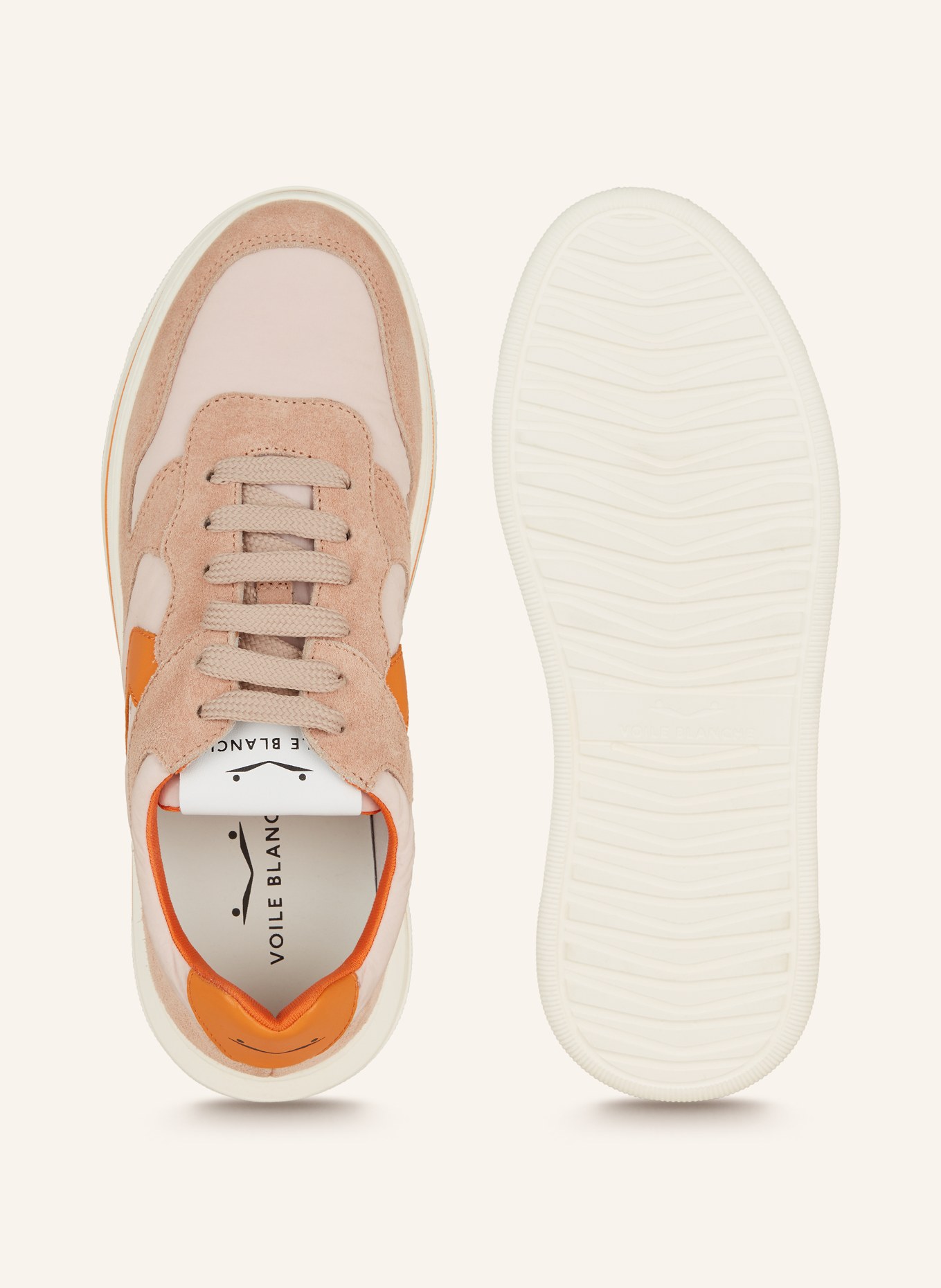 VOILE BLANCHE Sneakers LILITH, Color: ROSE/ LIGHT PINK/ ORANGE (Image 5)