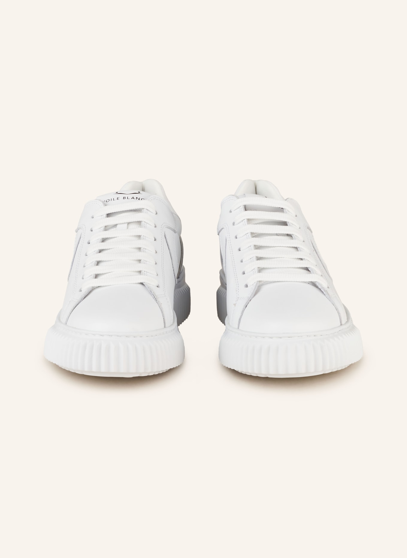 VOILE BLANCHE Sneakers LIPARI, Color: WHITE (Image 3)