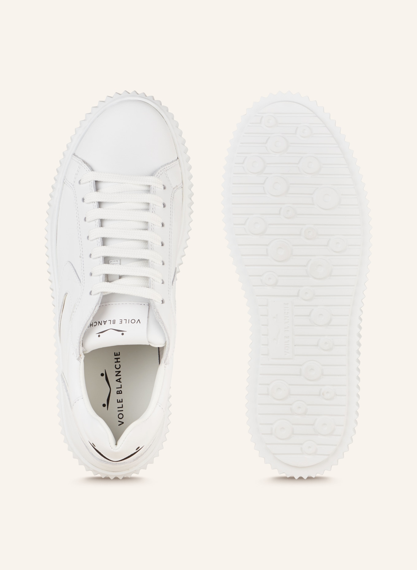VOILE BLANCHE Sneakers LIPARI, Color: WHITE (Image 5)