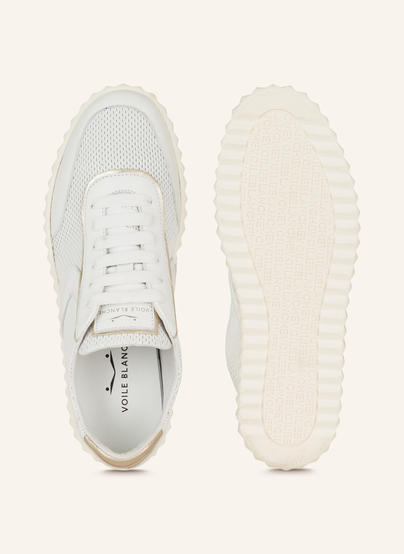VOILE BLANCHE Sneakers SELIA, Color: WHITE (Image 5)