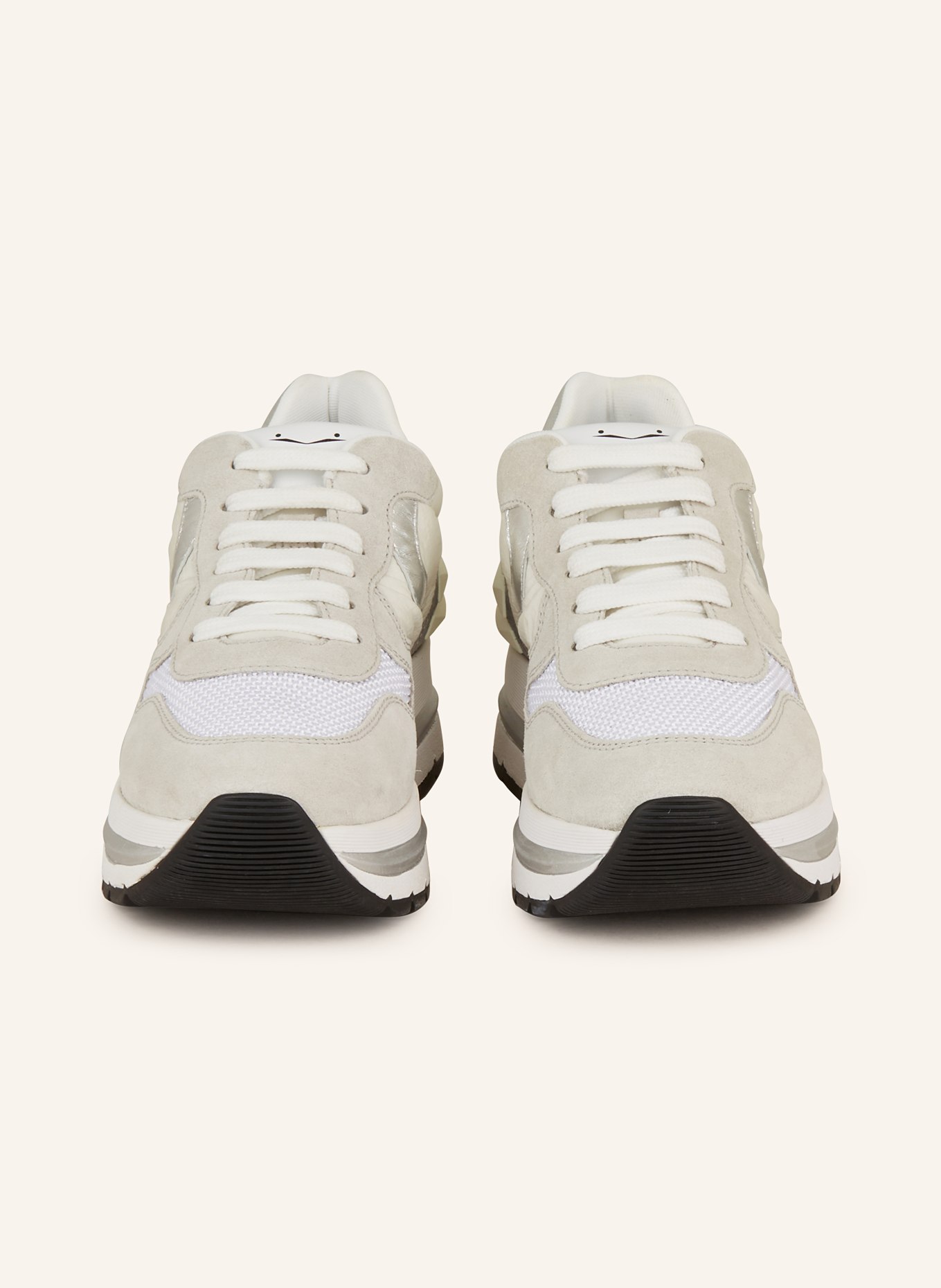 VOILE BLANCHE Sneakers MARAN POWER, Color: LIGHT GRAY/ WHITE (Image 3)