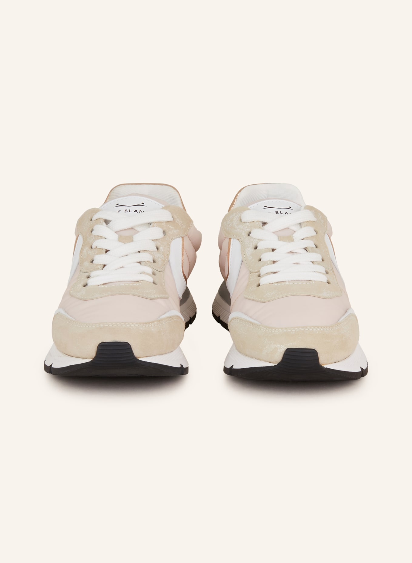 VOILE BLANCHE Sneakers MISSY, Color: BEIGE/ LIGHT PINK (Image 3)