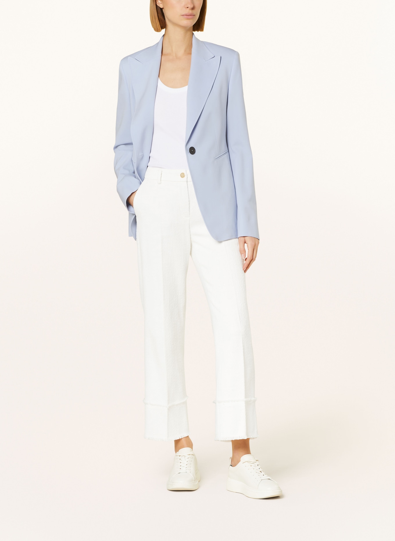 SEDUCTIVE 7/8 trousers MIA, Color: WHITE (Image 2)